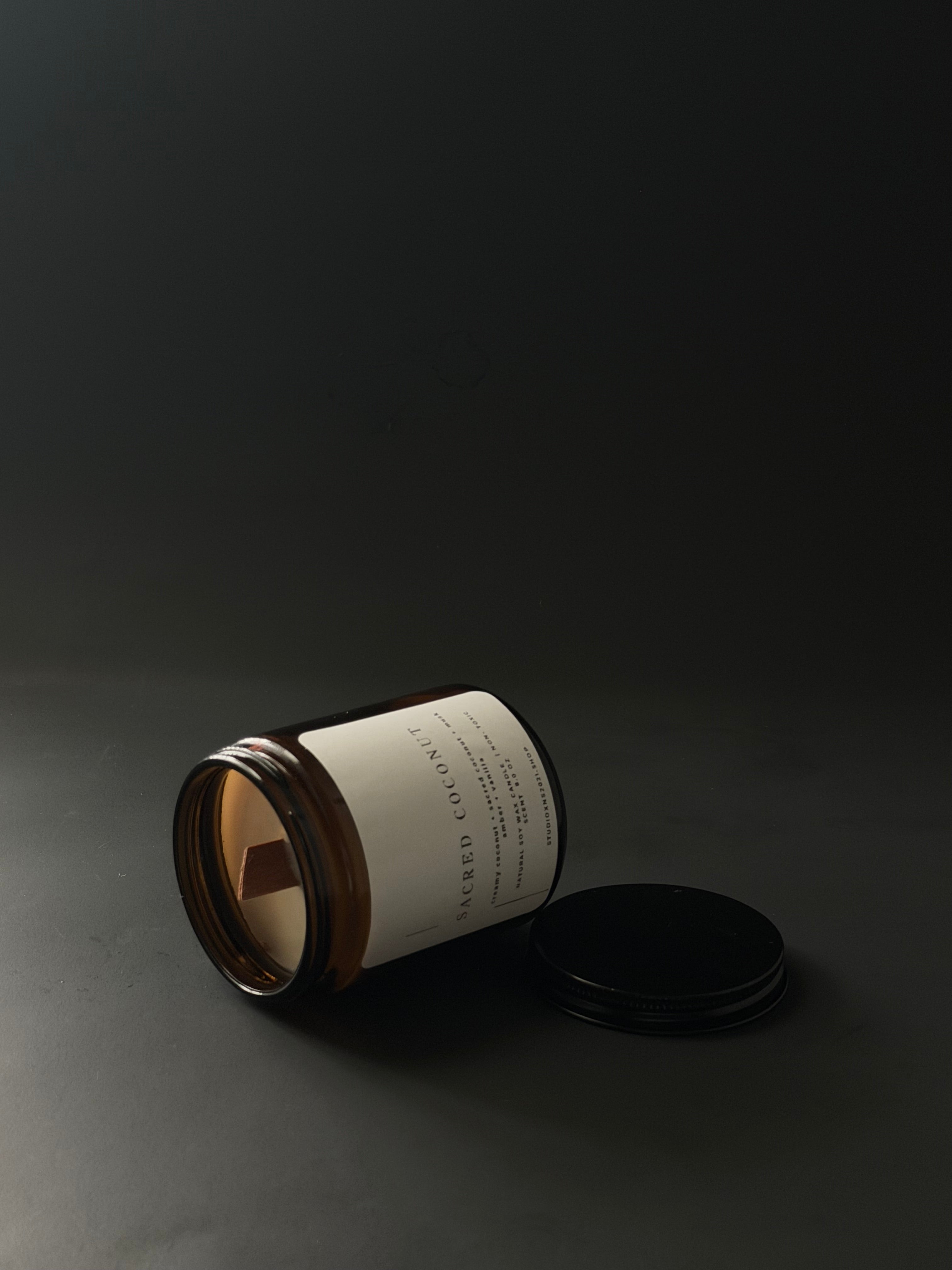 SACRED COCONUT  SOY WAX CANDLE