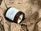 AMBER ELEMENT SOY WAX CANDLE
