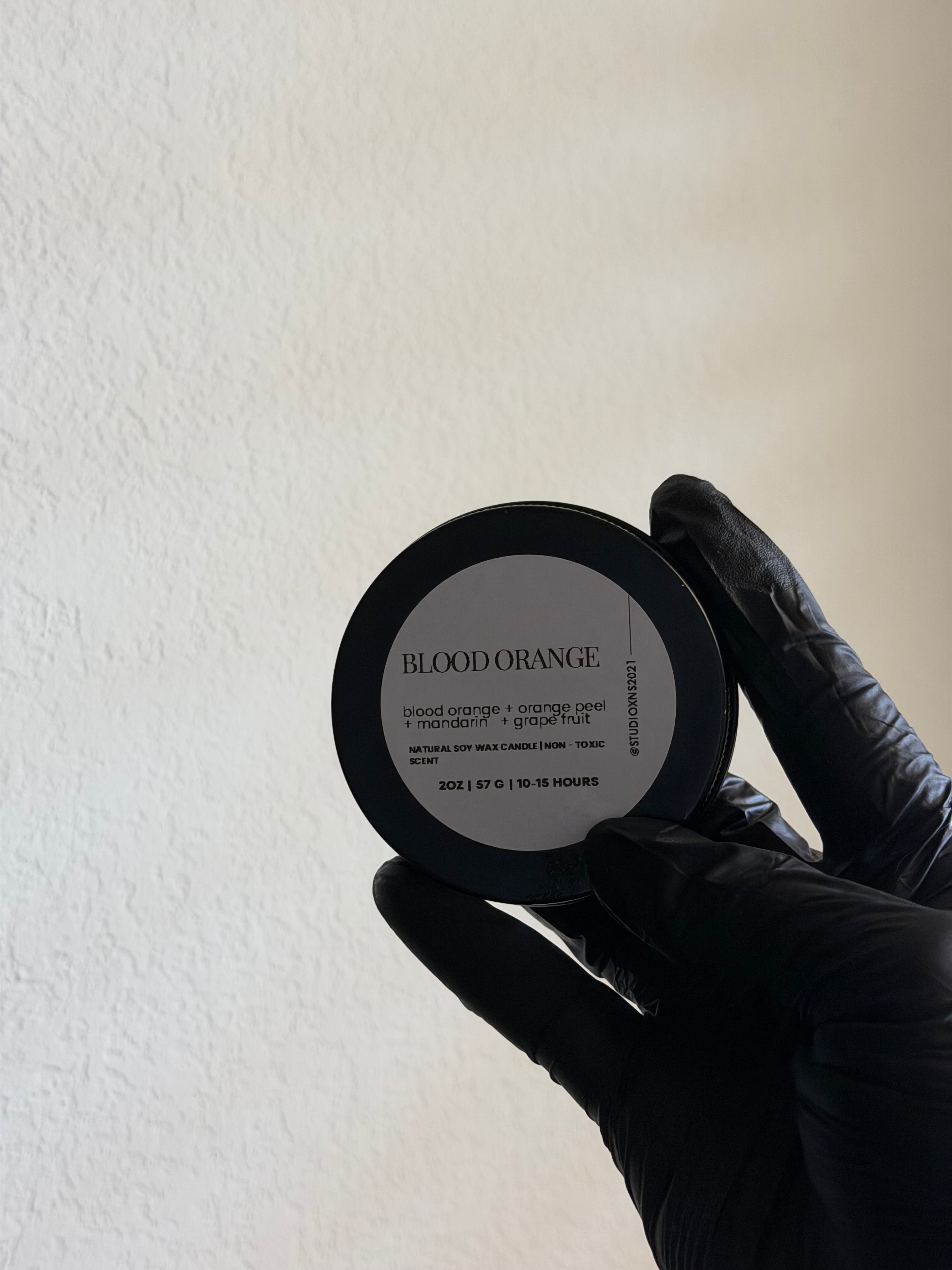 BLOOD ORANGE TRAVEL TIN CANDLE