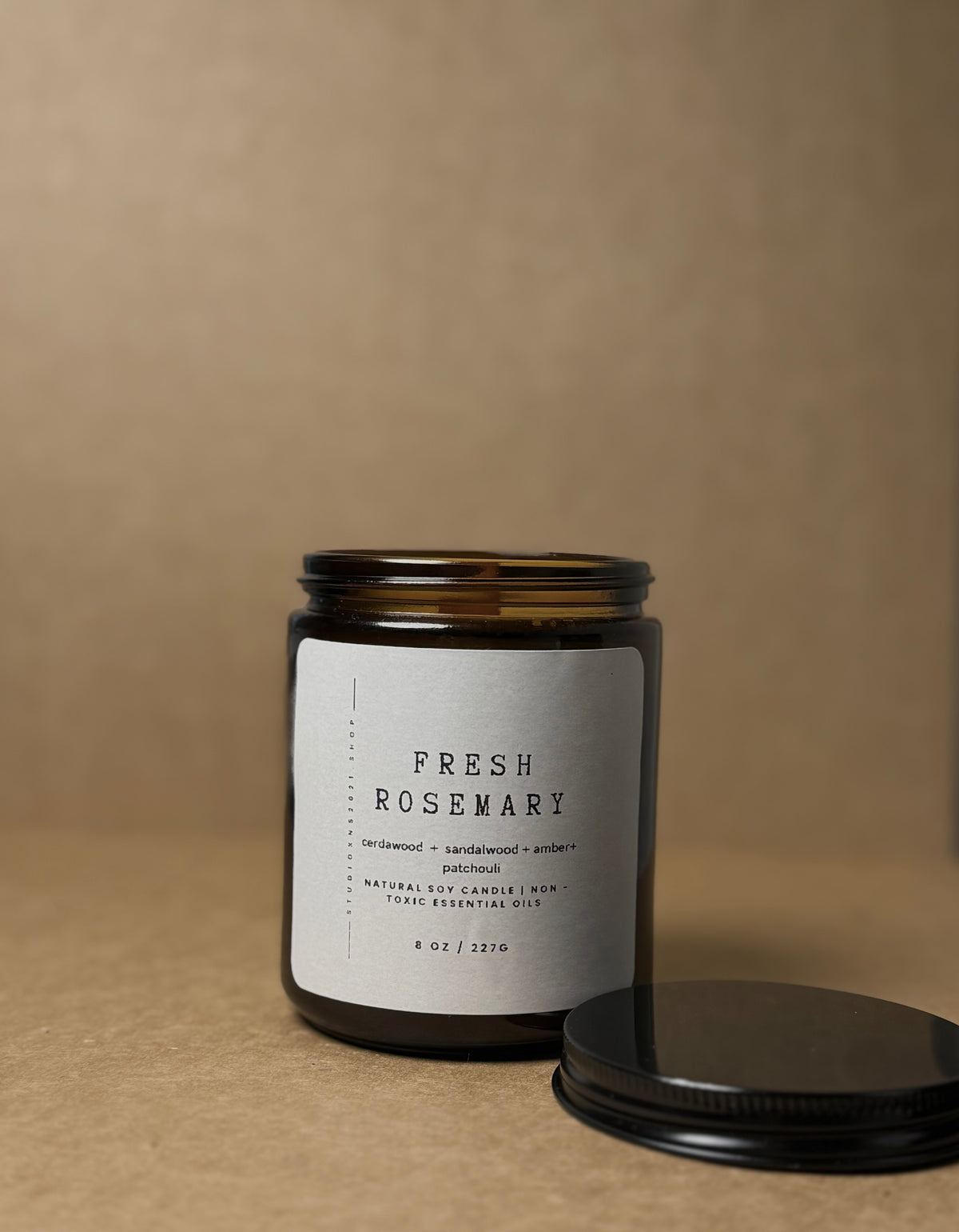 FRESH ROSEMARY SOY WAX CANDLE