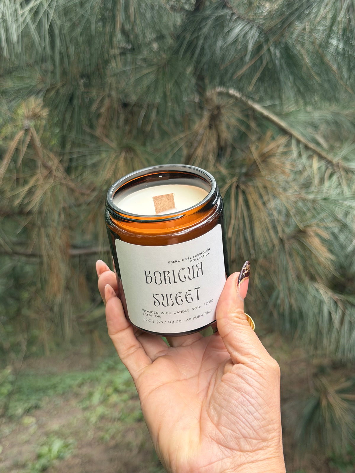BORICUA SWEET SOY WAX CANDLE