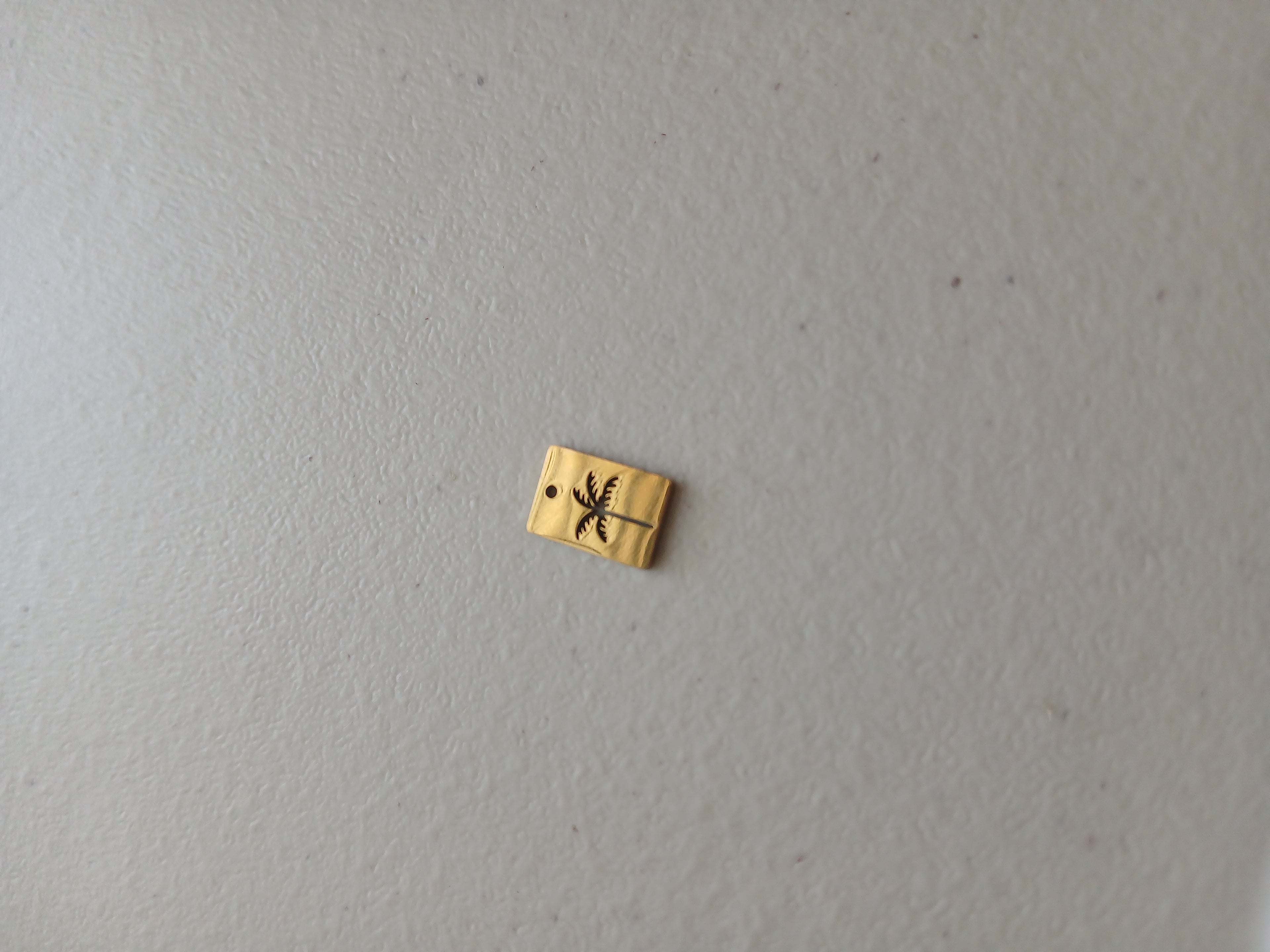 GOLD PALM CHARM