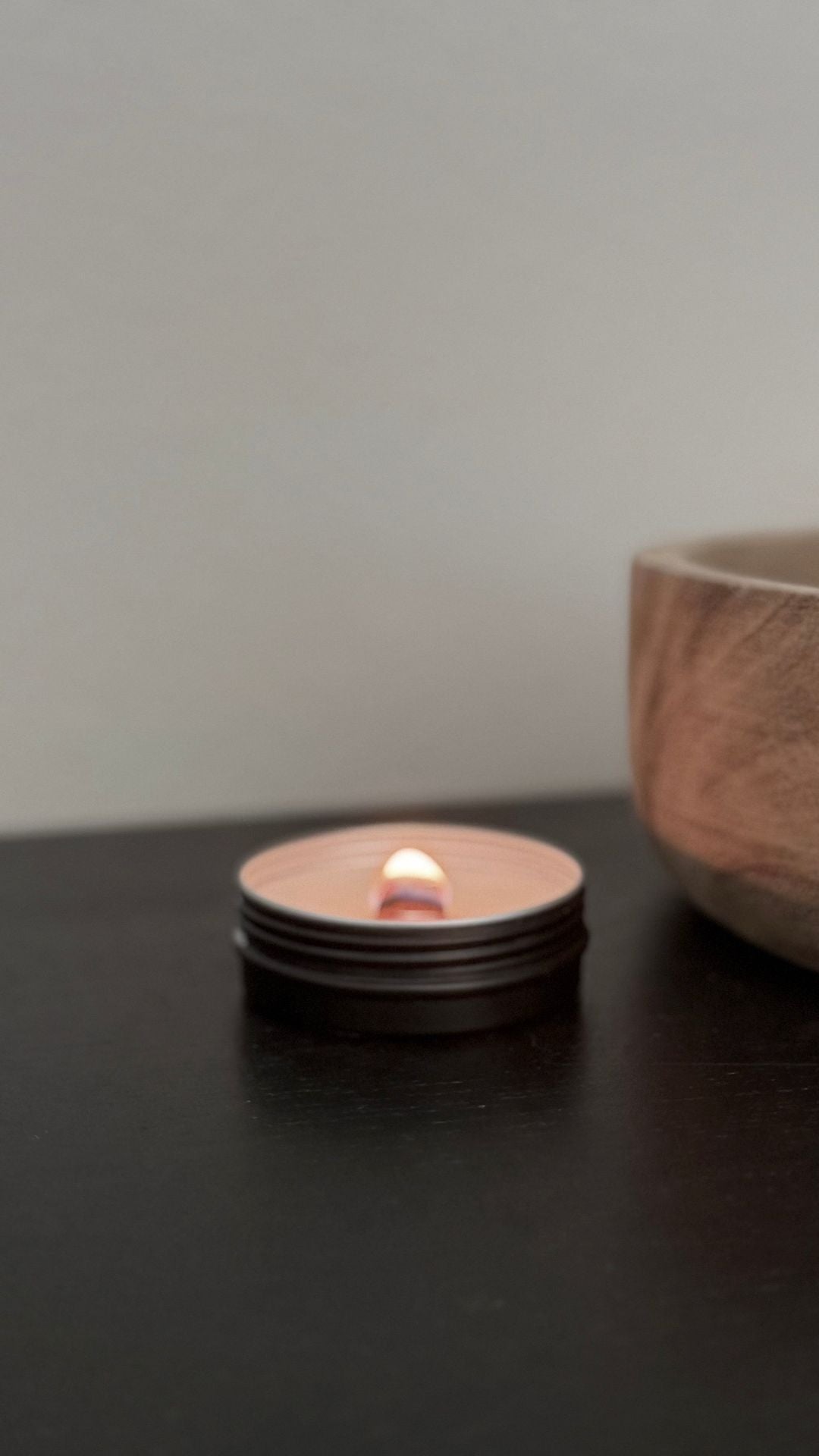 CEDARWOOD BLAC TRAVEL TIN CANDLE