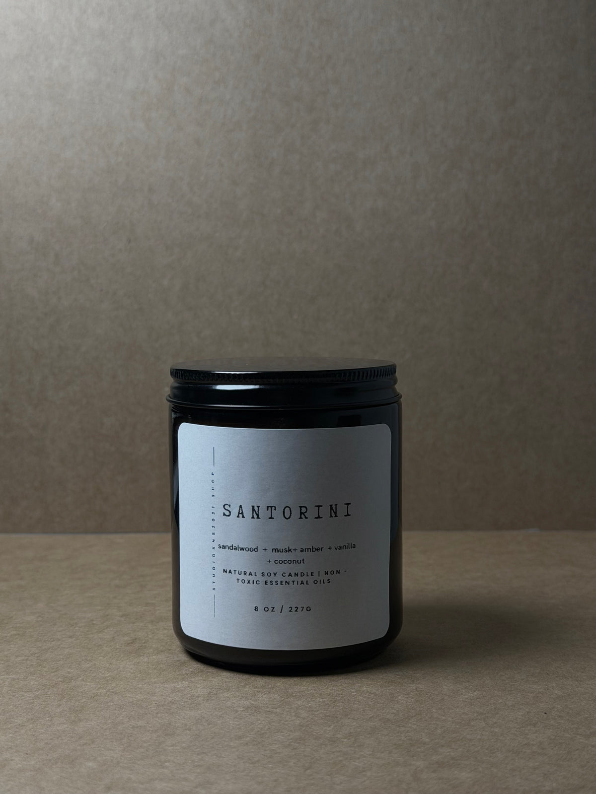 SANTORINI SOY WAX CANDLE
