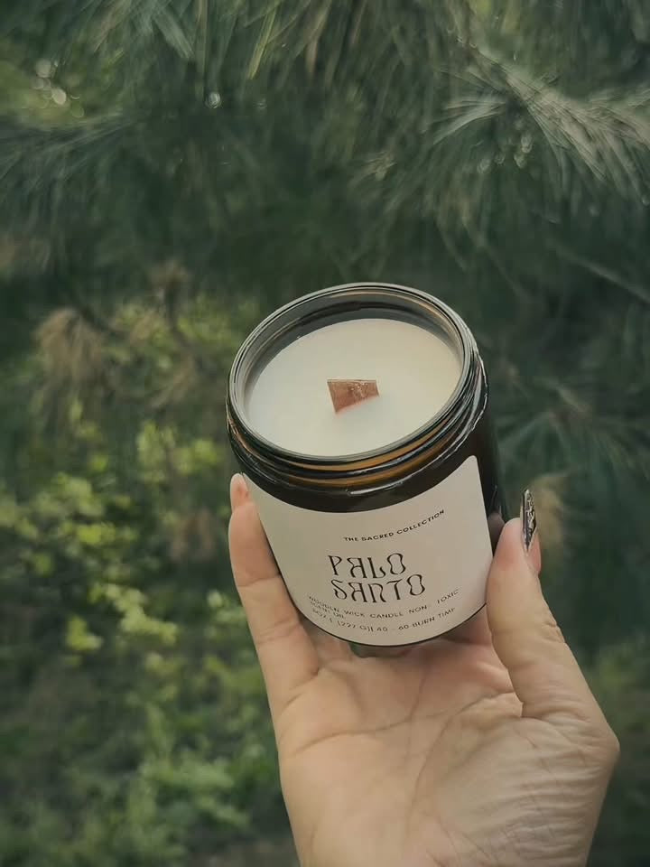 PALO SANTO SOY WAX CANDLE