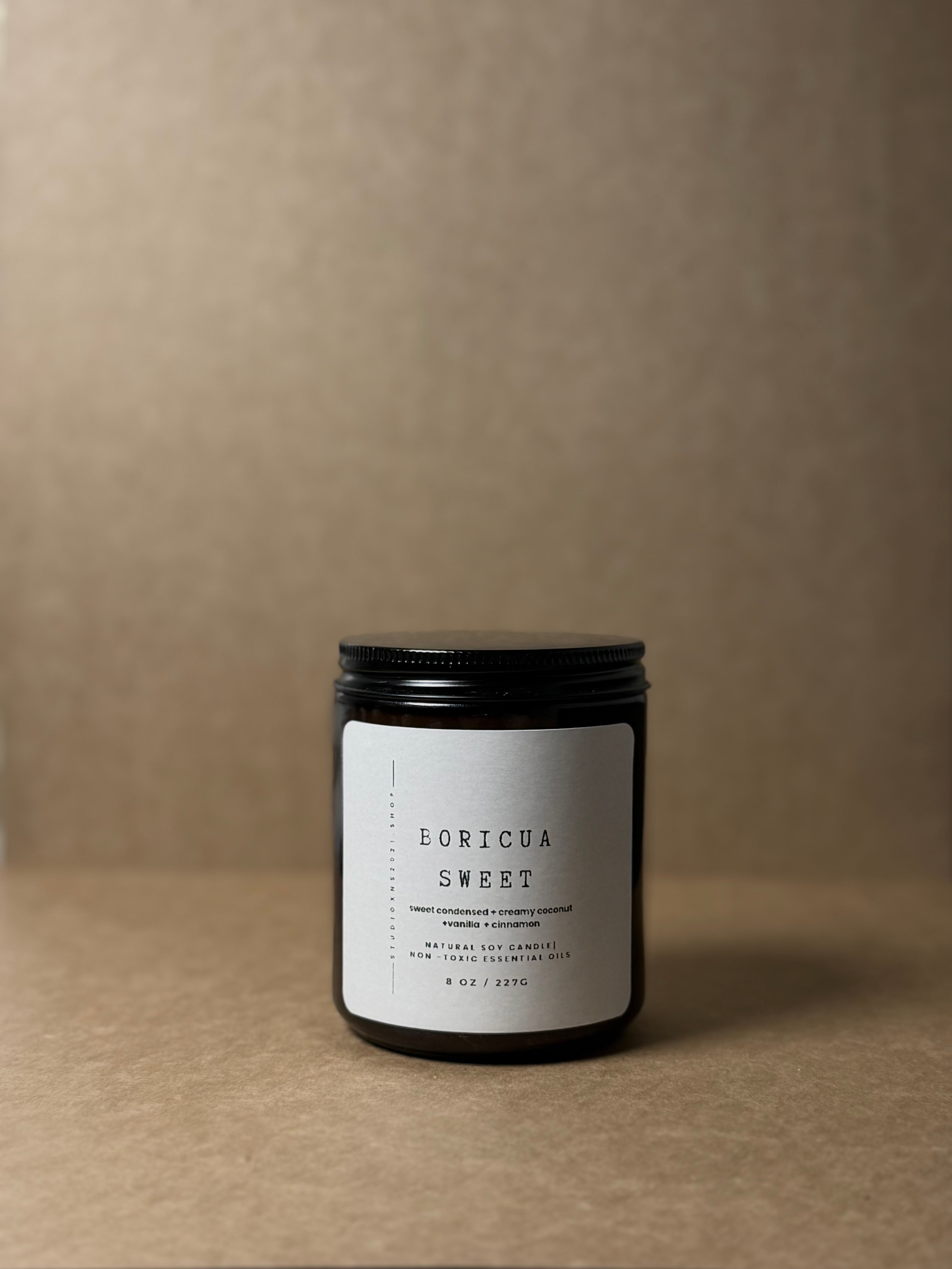 BORICUA SWEET SOY WAX CANDLE