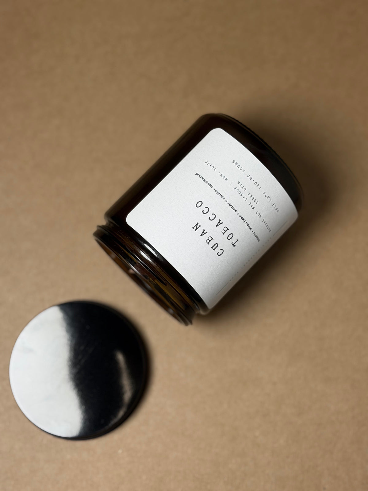 CUBAN TOBACCO SOY WAX CANDLE