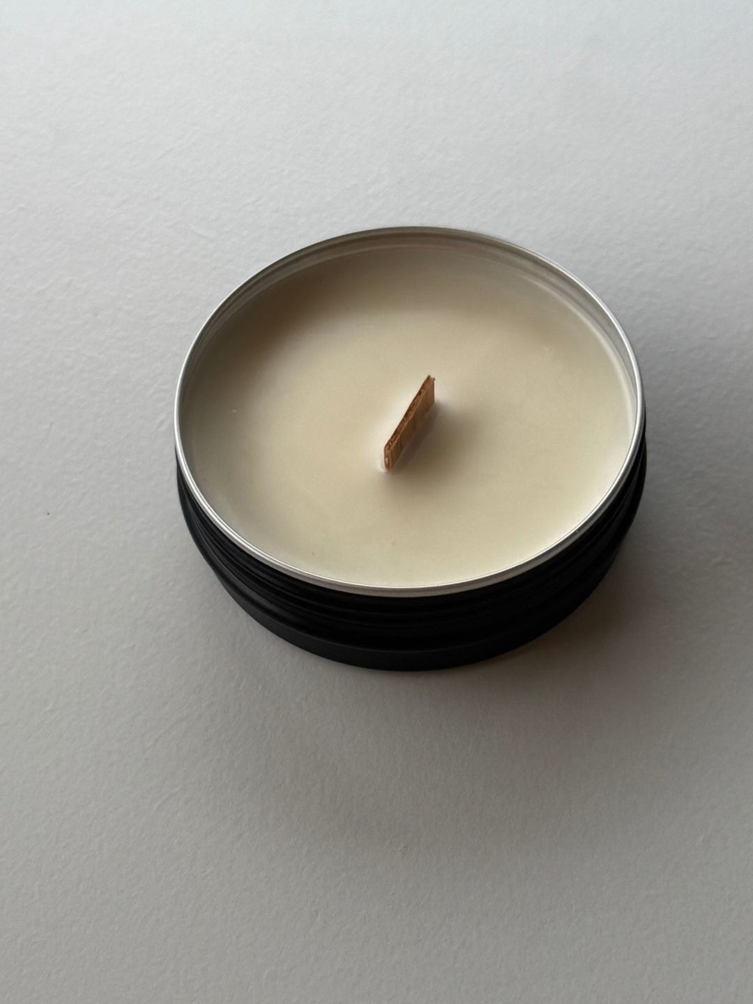 CEDARWOOD BLAC TRAVEL TIN CANDLE