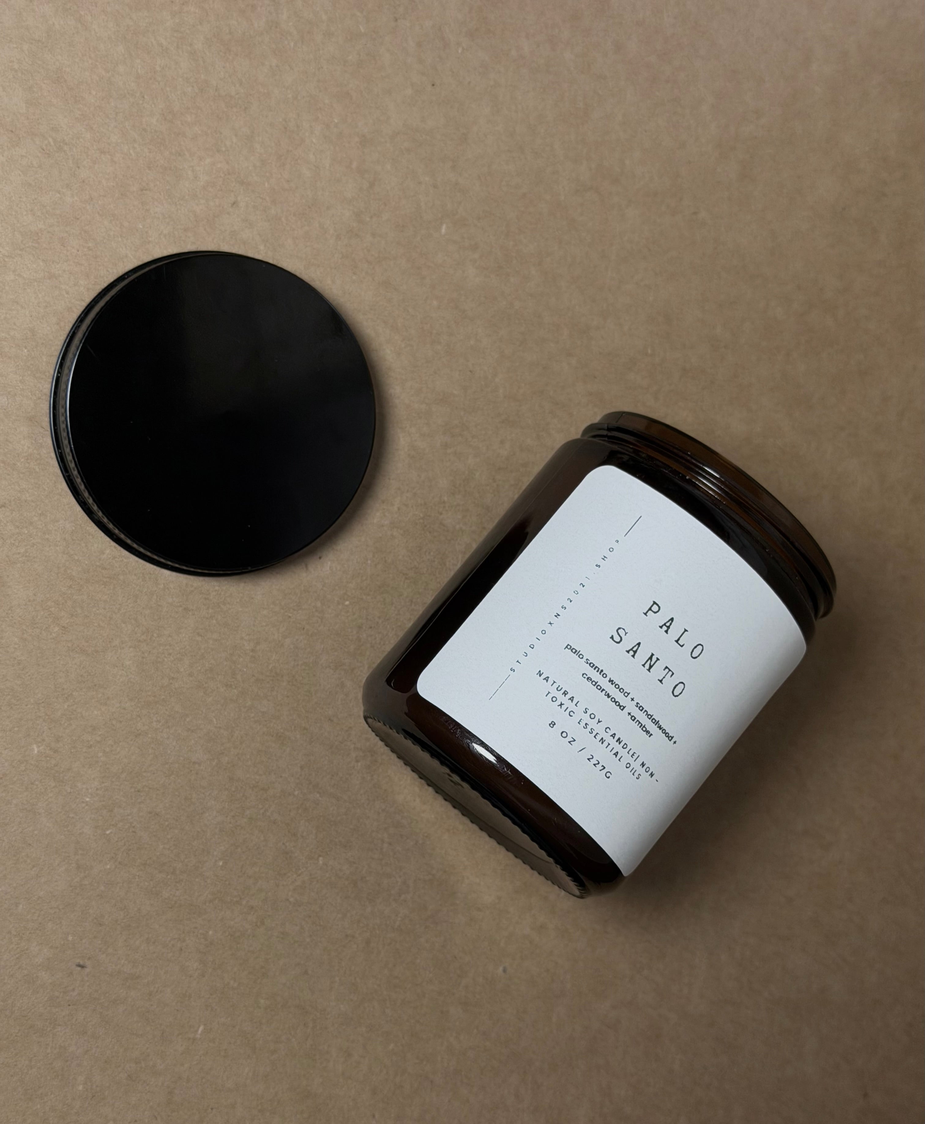 PALO SANTO SOY WAX CANDLE