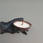 COCONUT SHELL SOY CANDLE SANDALWOOD 4.OZ