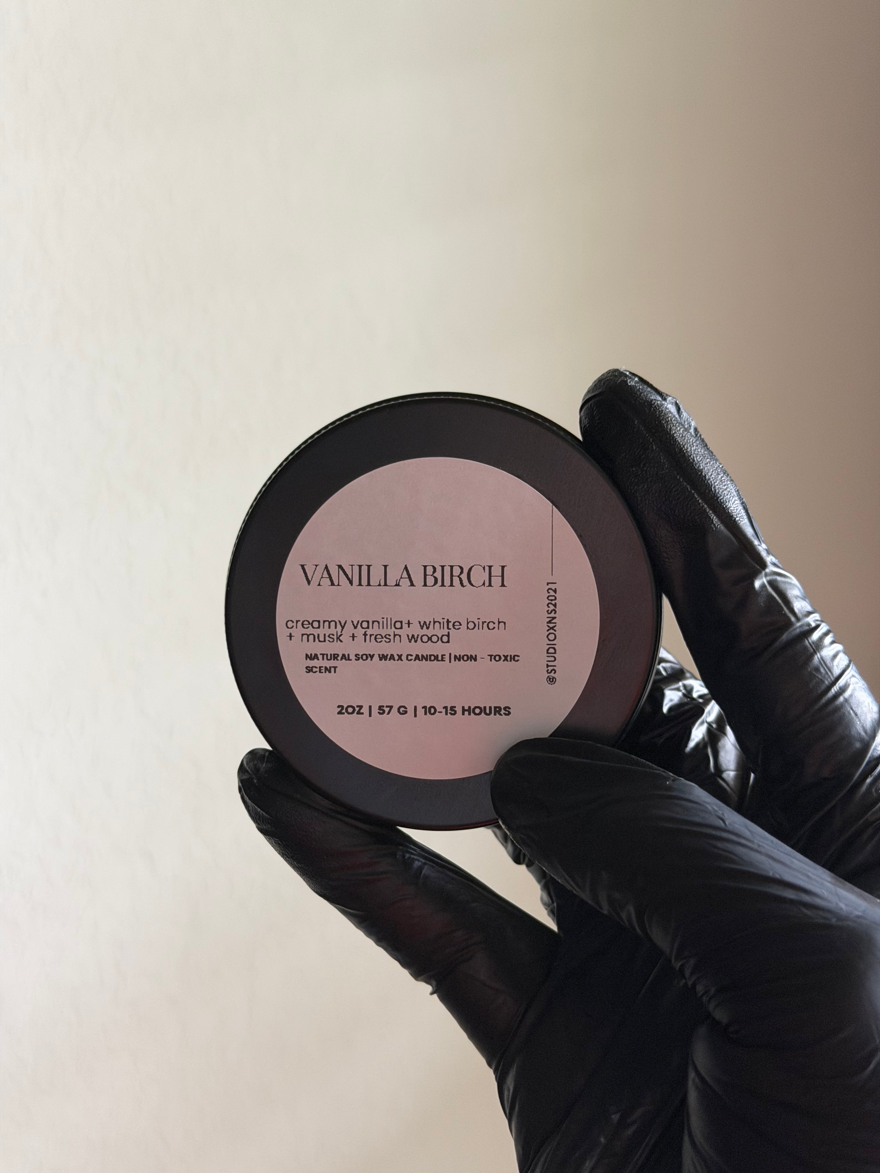 VANILLA BIRCH TRAVEL TIN CANDLE