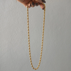 TWISTED ROPE CHAIN NECKLACE