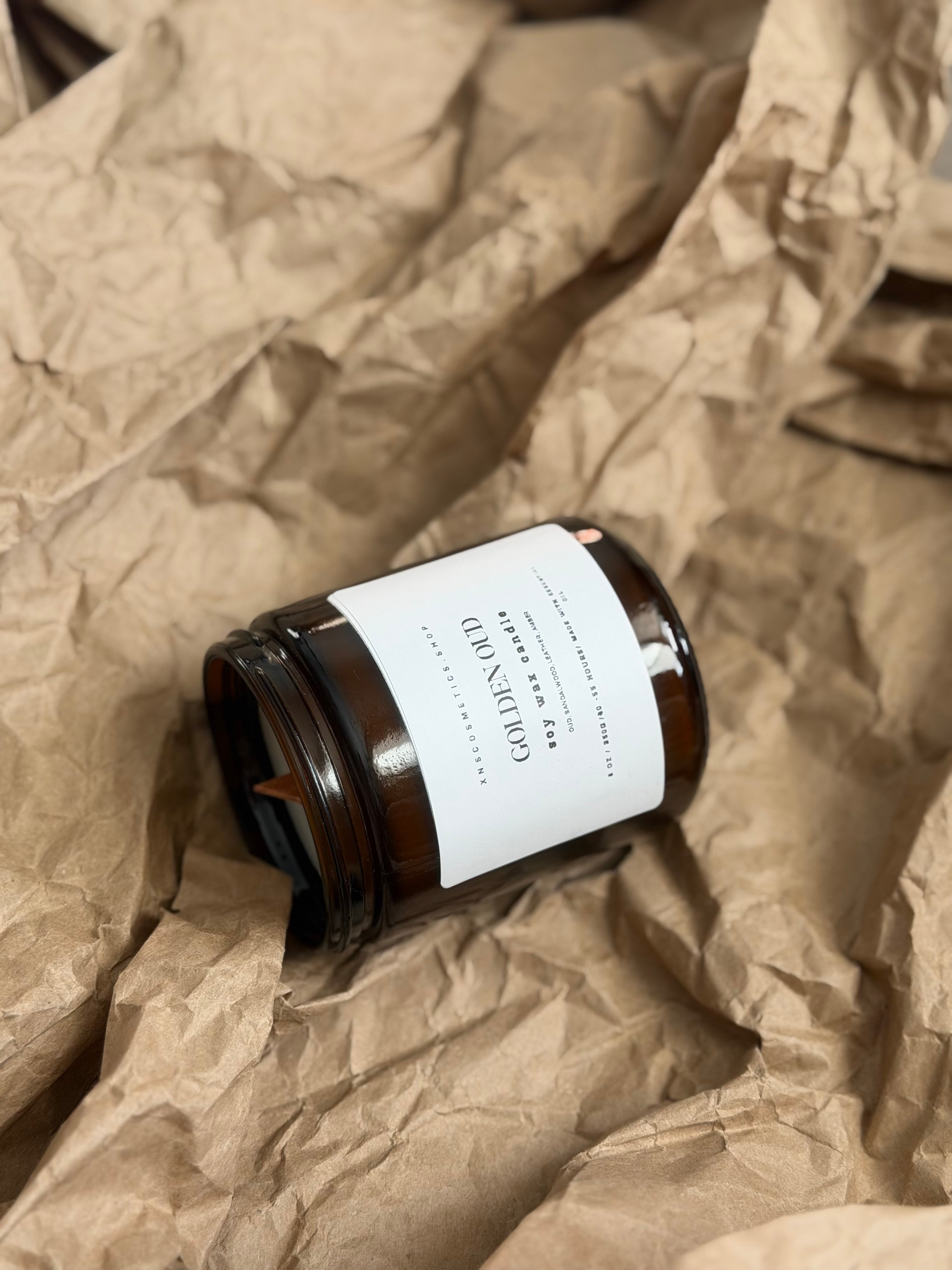 GOLDE OUD SOY WAX CANDLE