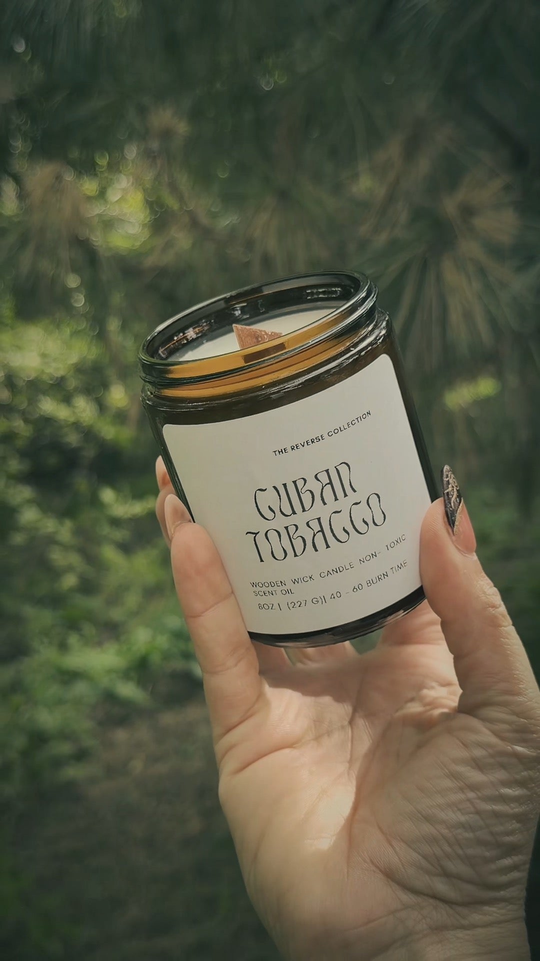 CUBAN TOBACCO SOY WAX CANDLE