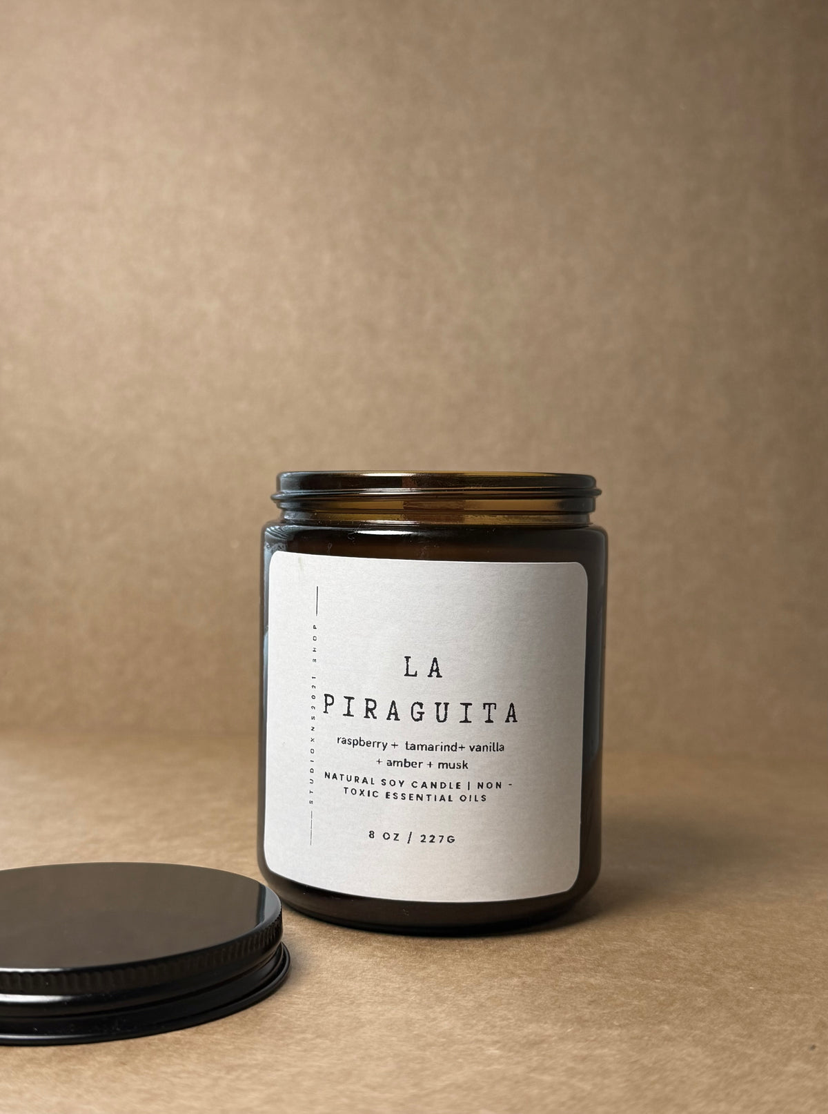 LA PIRAGUITA SOY WAX CANDLE