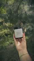 VANILLA AMBER SOY WAX CANDLE
