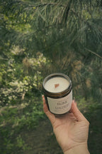 BLACK COCONUT SOY WAX CANDLE