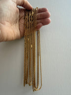 TWISTED ROPE CHAIN NECKLACE