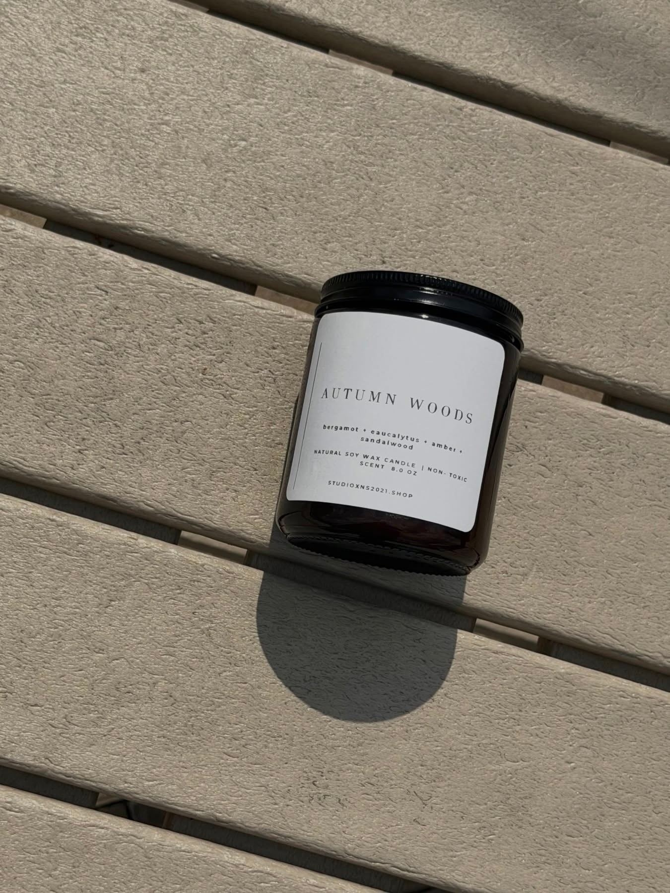 AUTUMN WOODS SOY WAX CANDLE