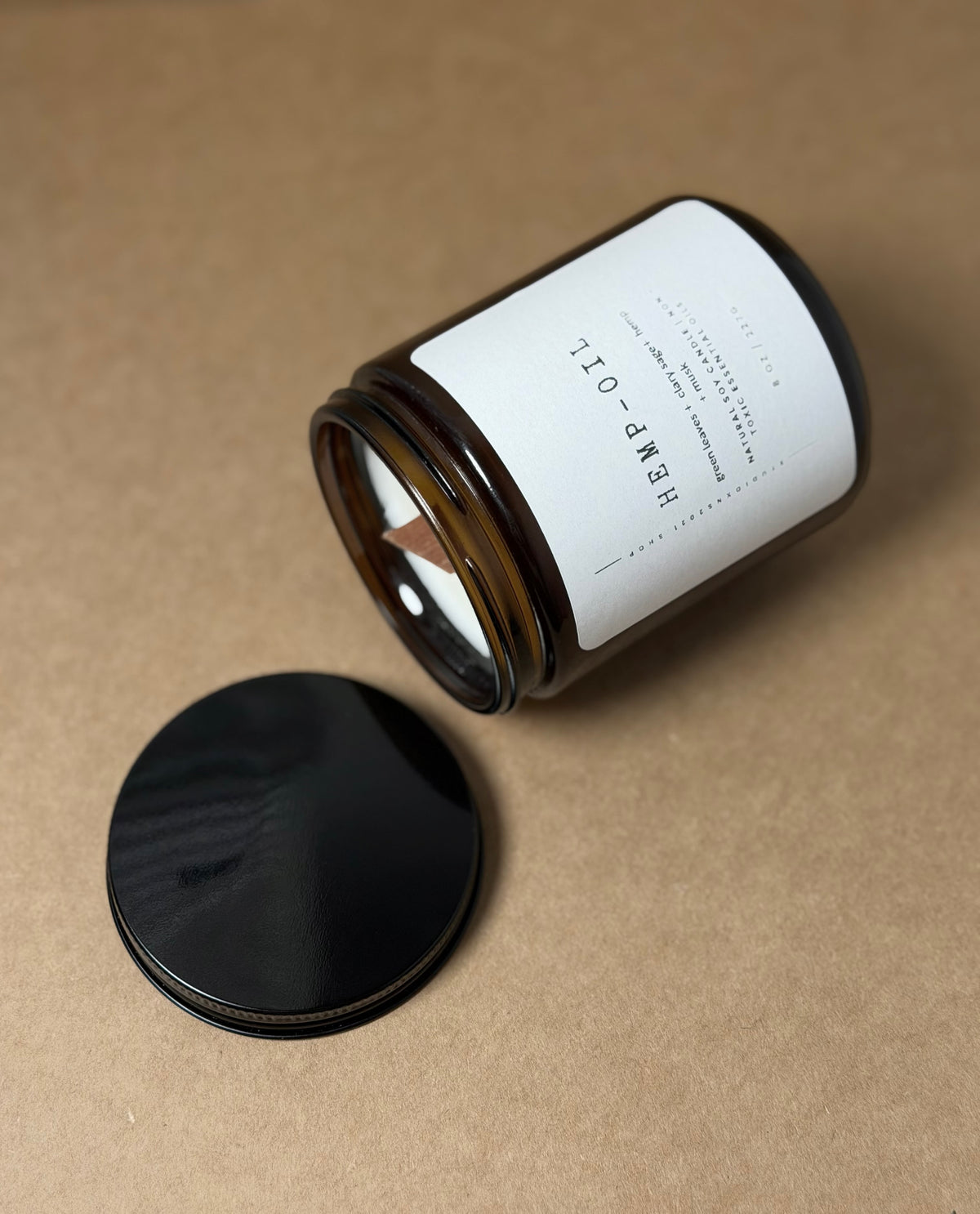 HEMP - OIL SOY WAX CANDLE