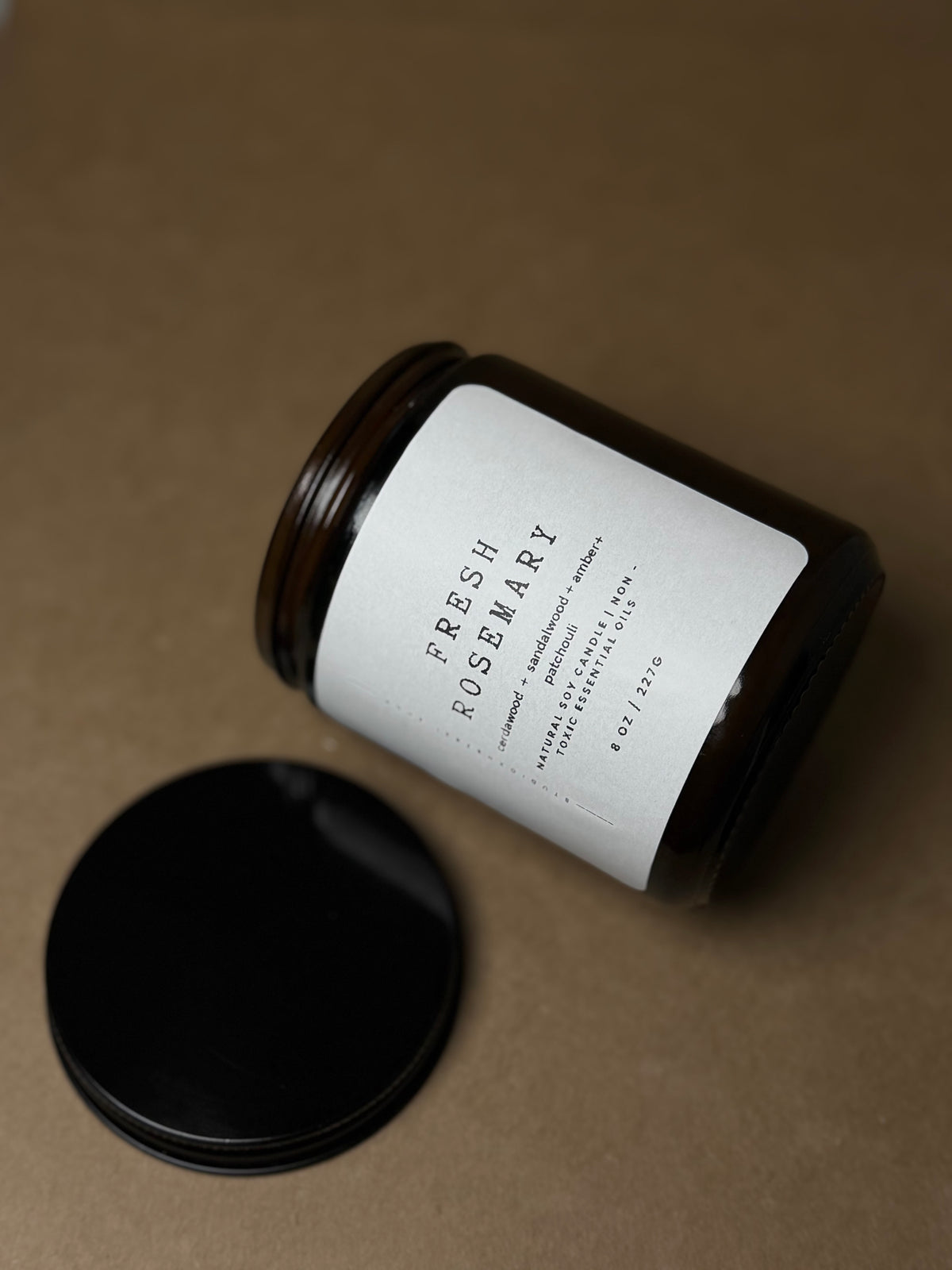 FRESH ROSEMARY SOY WAX CANDLE