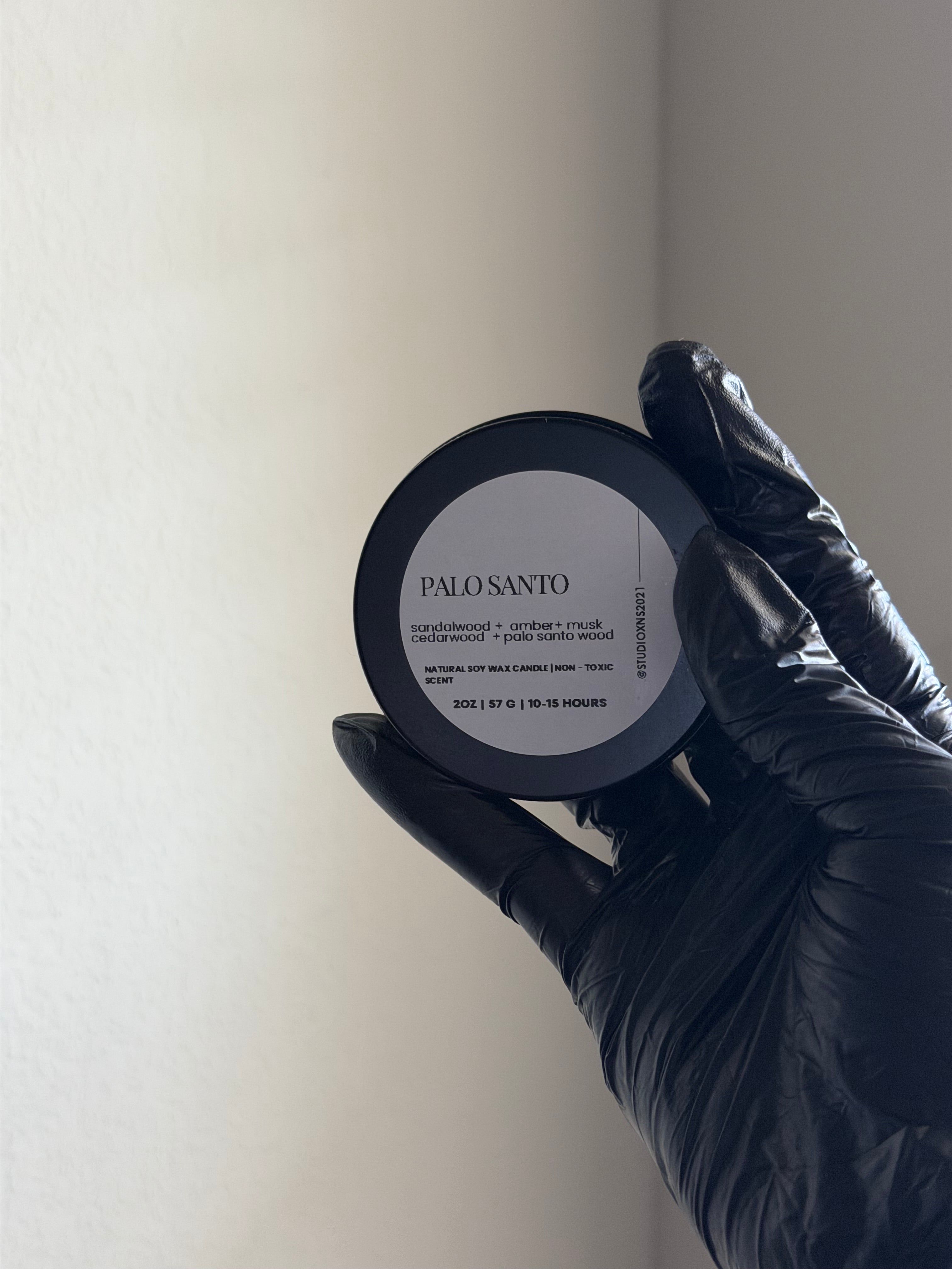 PALO SANTO TRAVEL TIN CANDLE