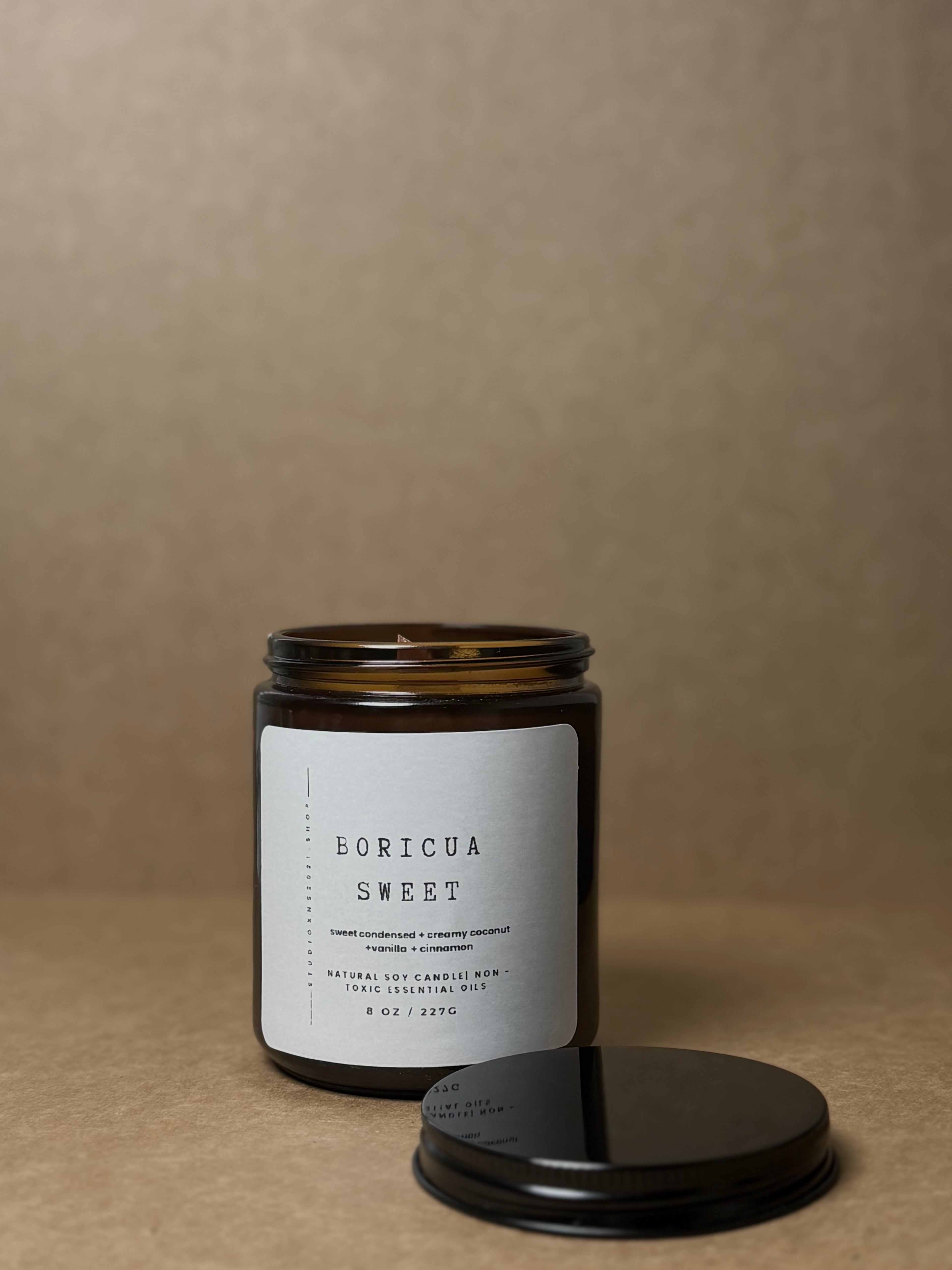 BORICUA SWEET SOY WAX CANDLE
