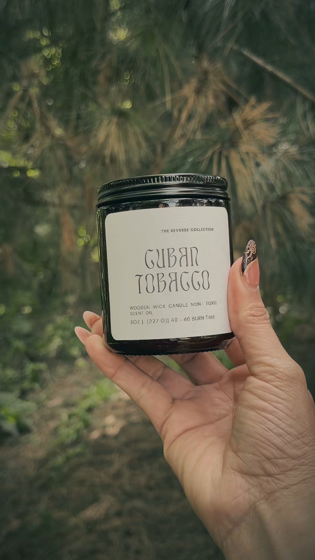 CUBAN TOBACCO SOY WAX CANDLE