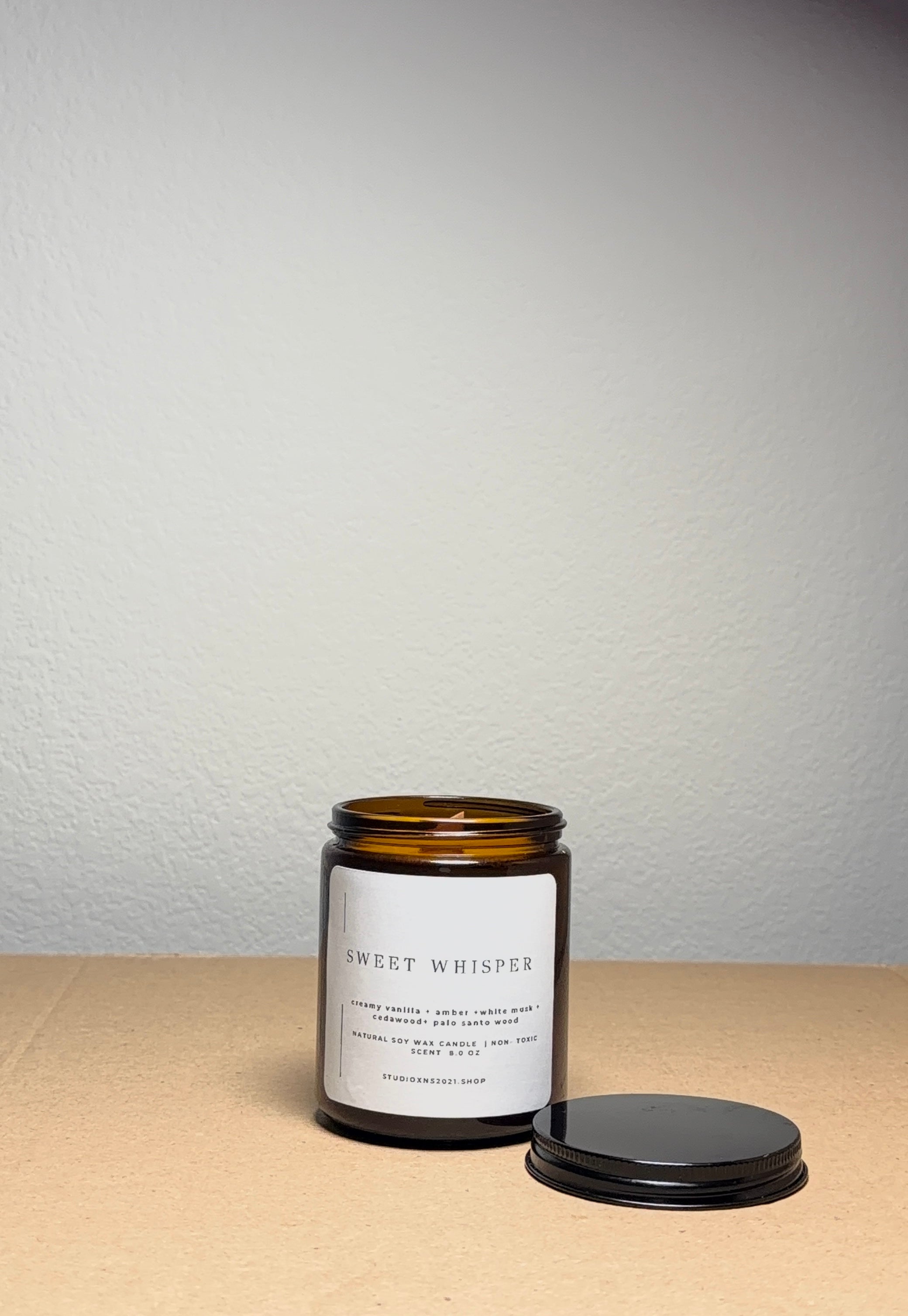 SWEET WHISPER  SOY WAX CANDLE