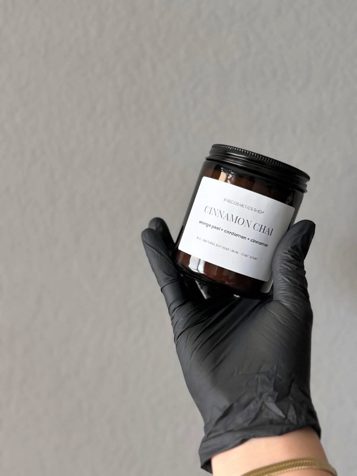 CINNAMON CHAIN SOY WAX CANDLE