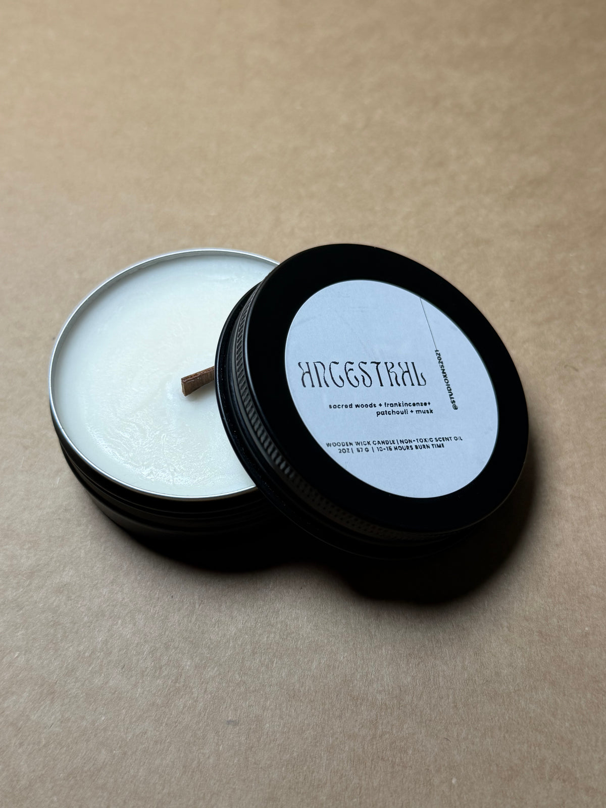ANCESTRAL TRAVEL TIN CANDLE