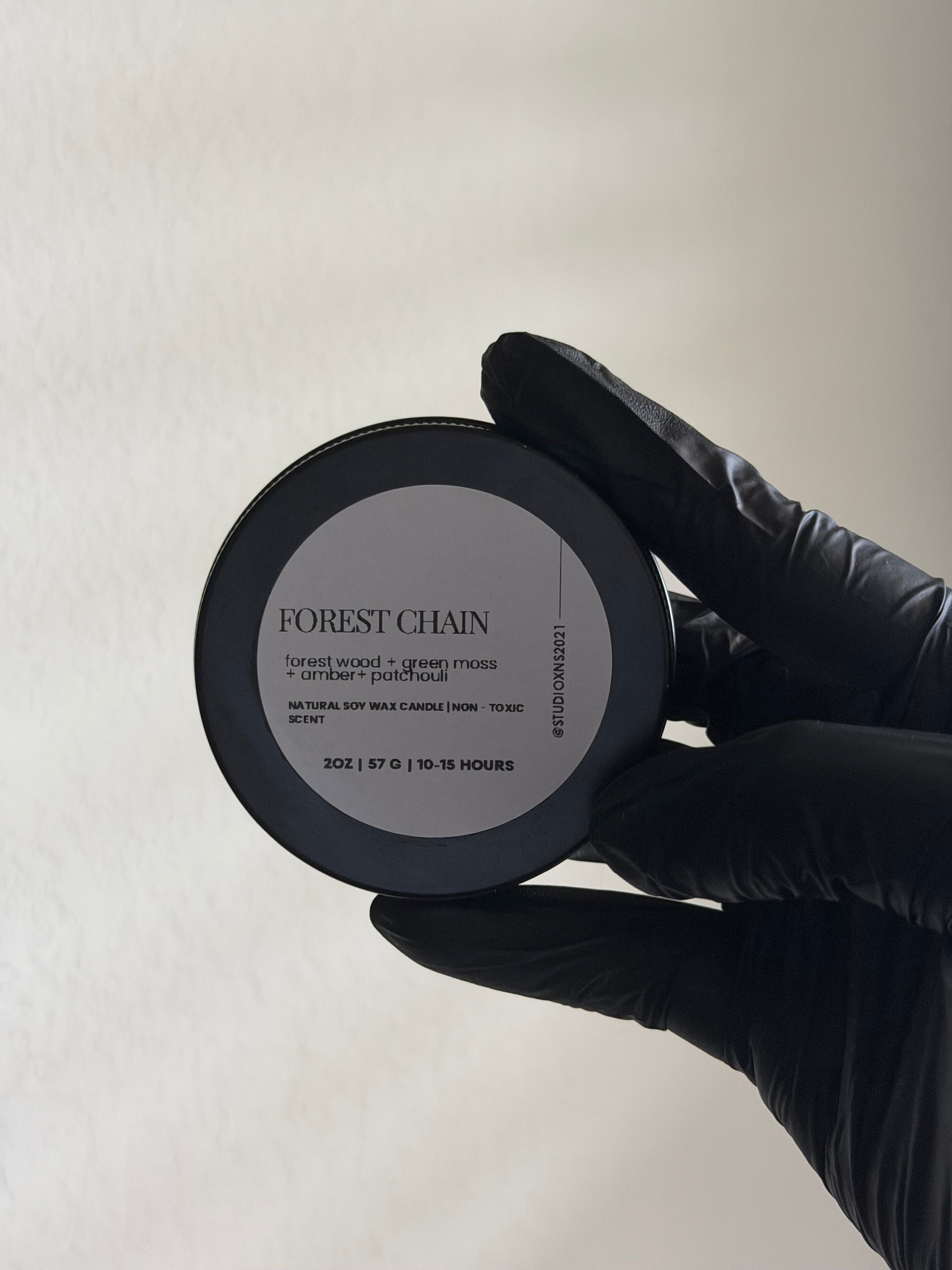 FOREST CHAIN TRAVEL TIN CANDLE