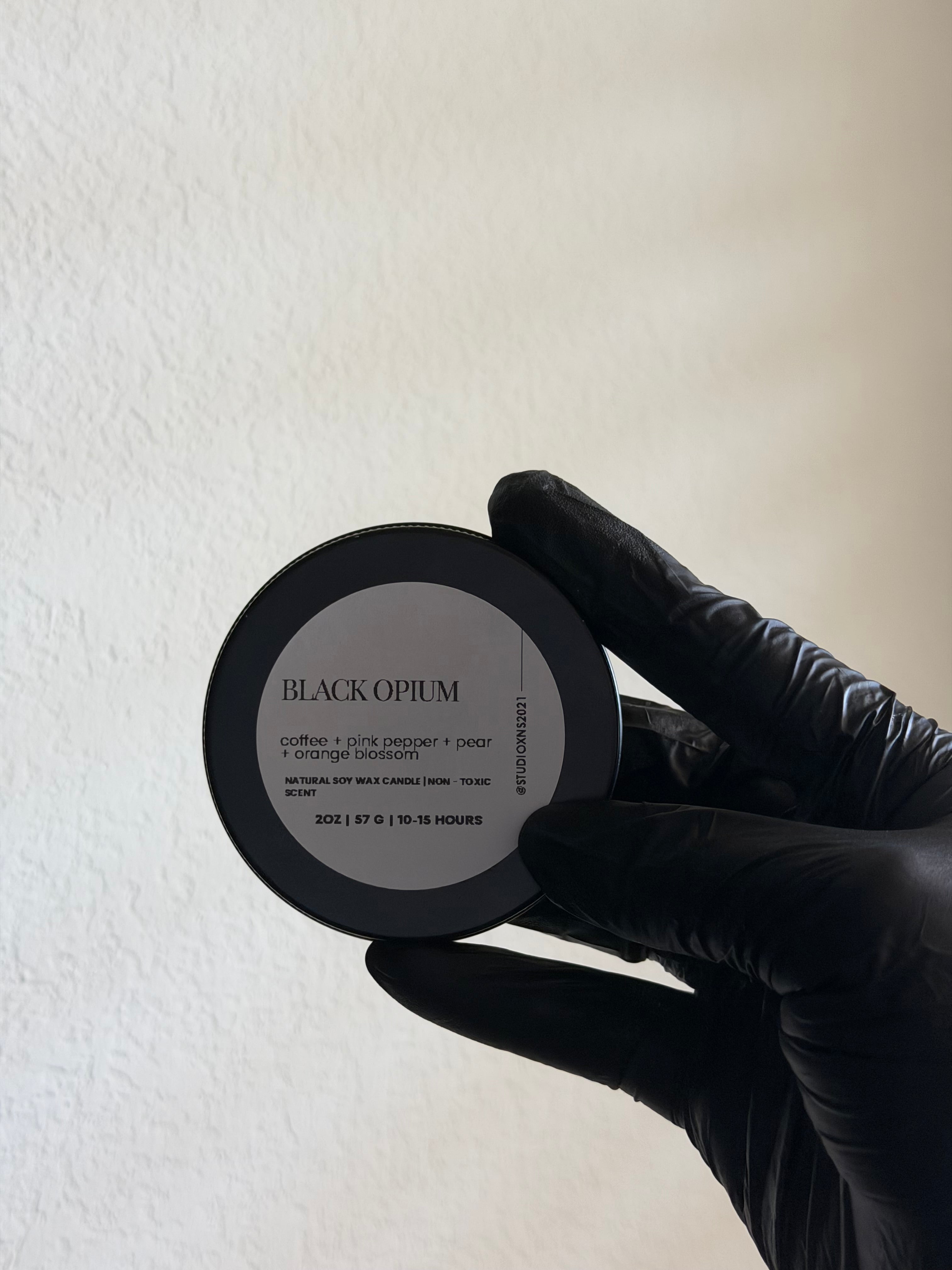 BLACK OPIUM TRAVEL TIN CANDLE