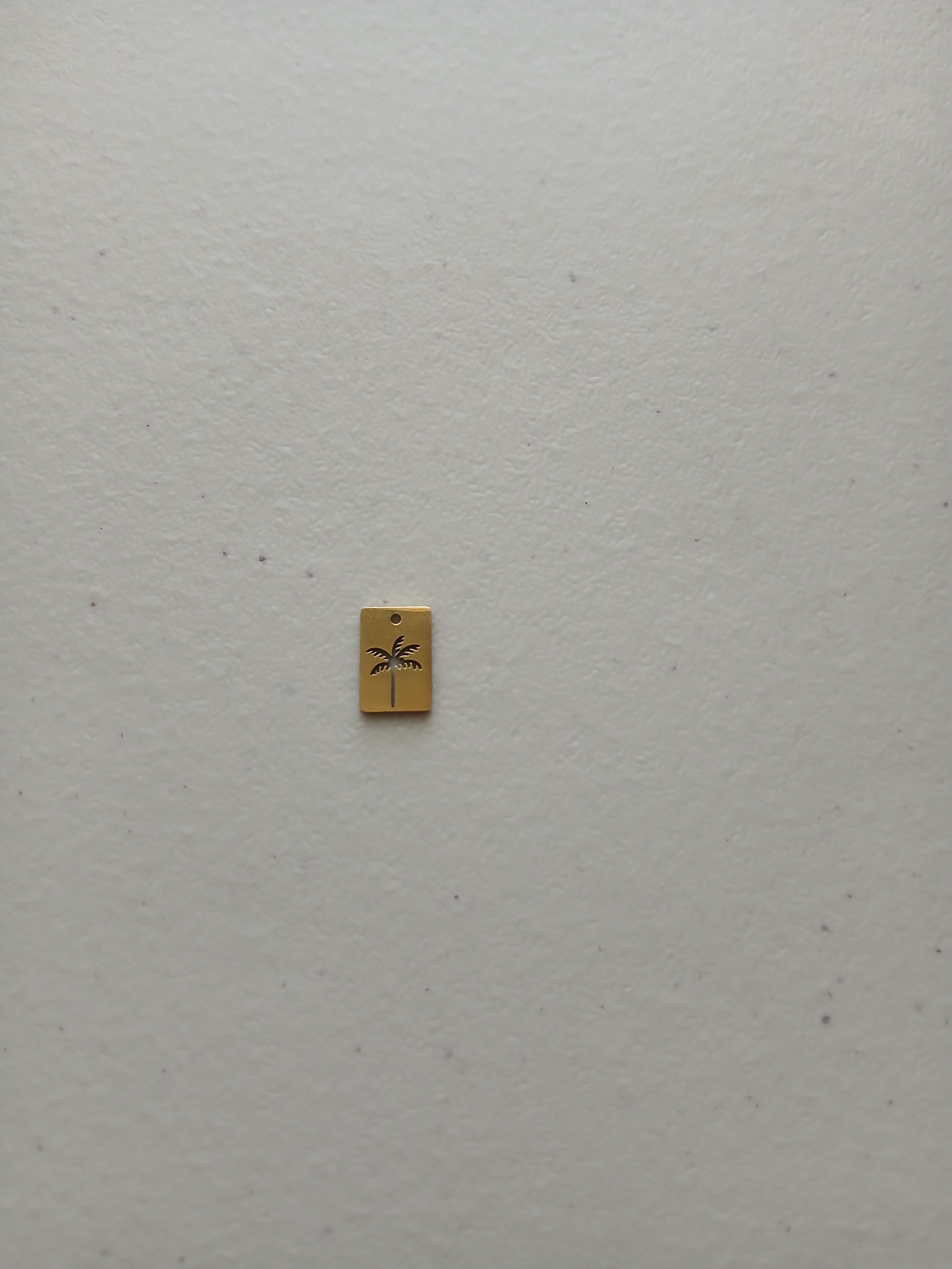 GOLD PALM CHARM
