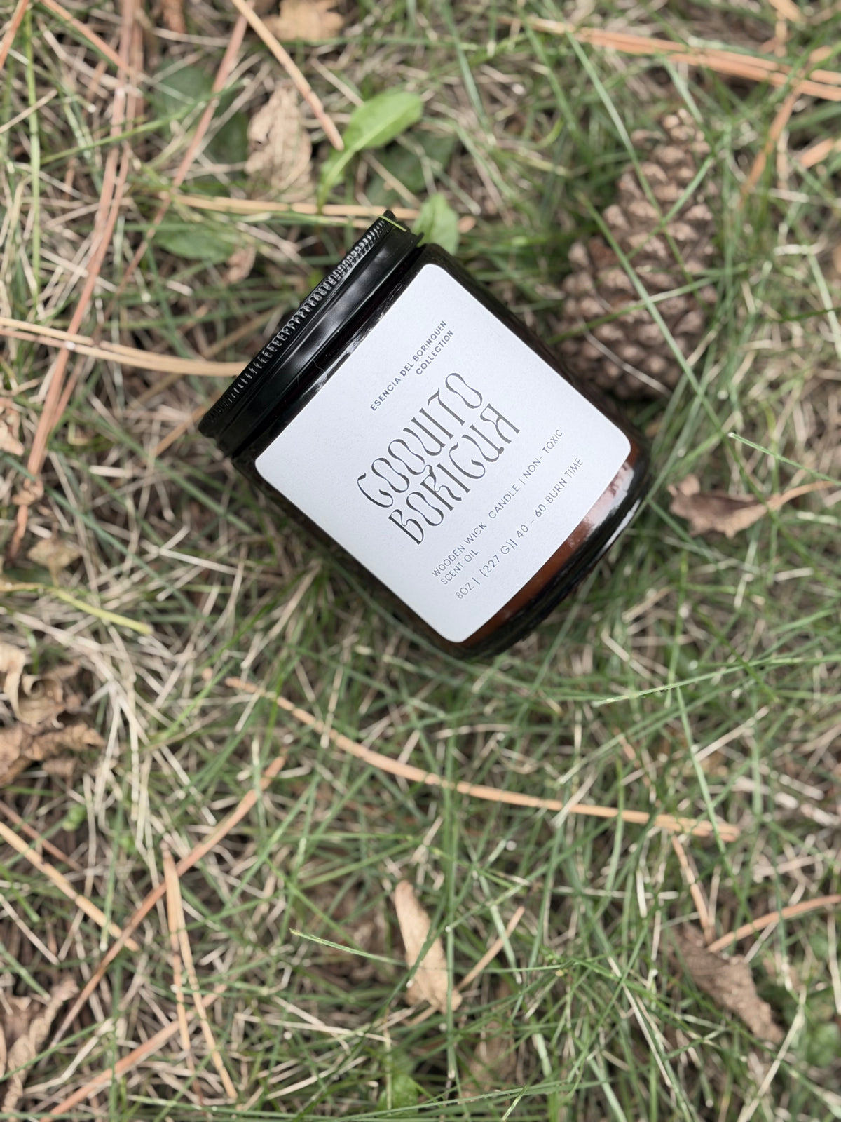 COQUITO BORICUA SOY WAX CANDLE