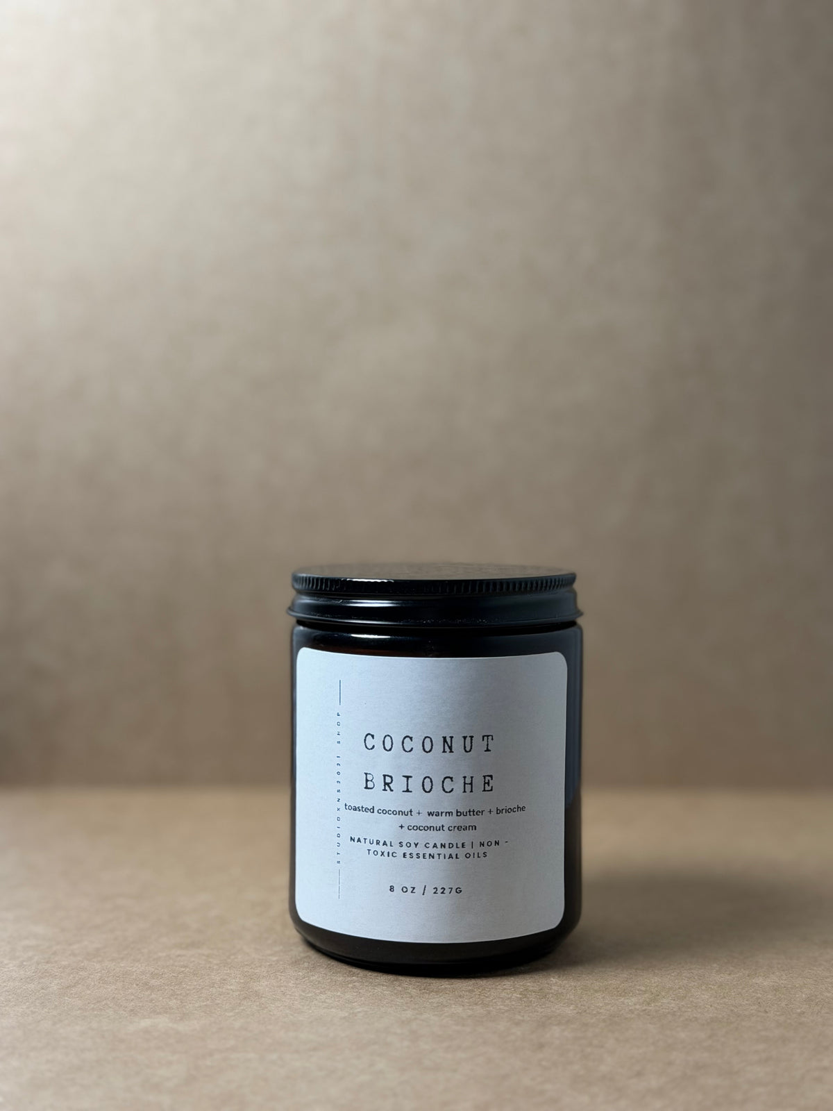 COCONUT BRIOCHE SOY WAX CANDLE