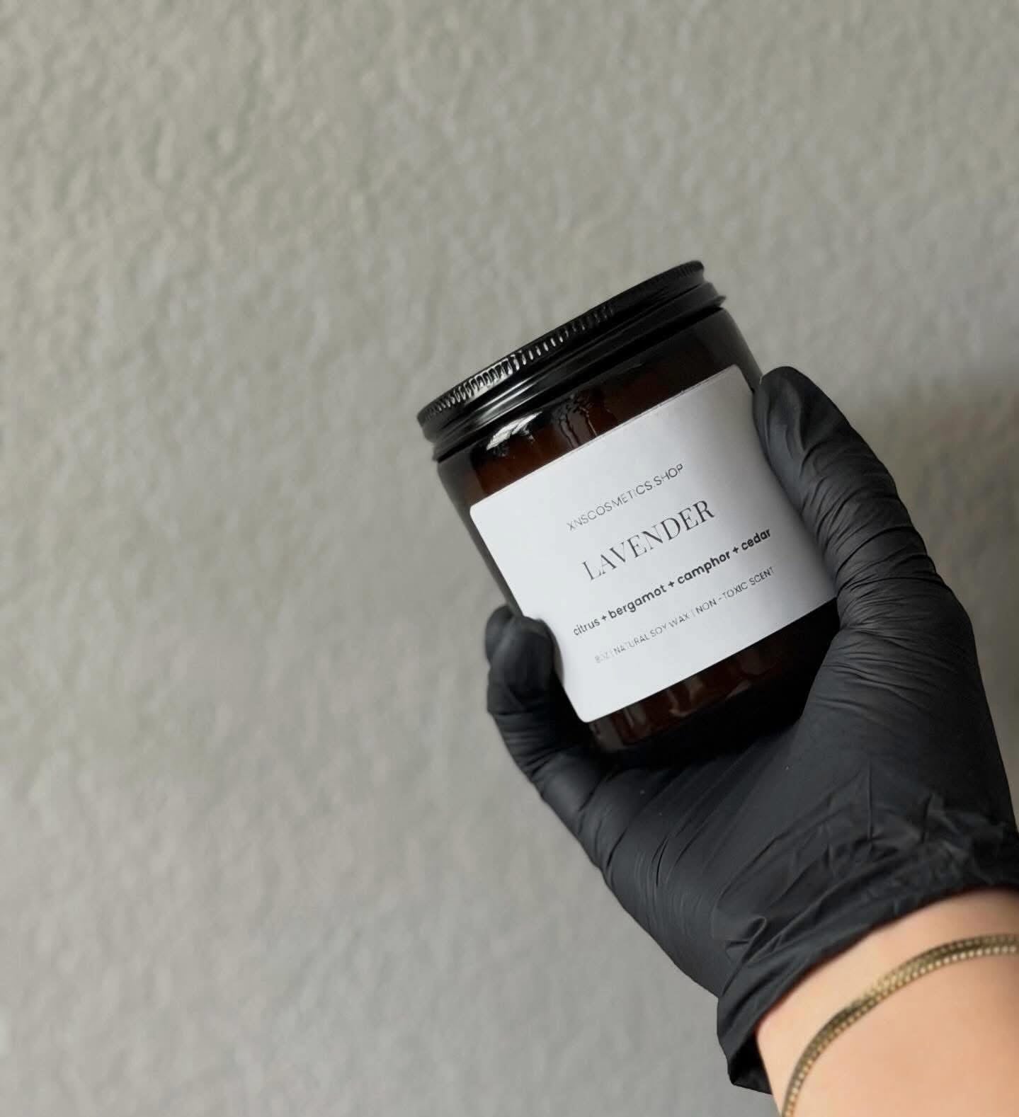 LAVENDER SOY WAX CANDLE