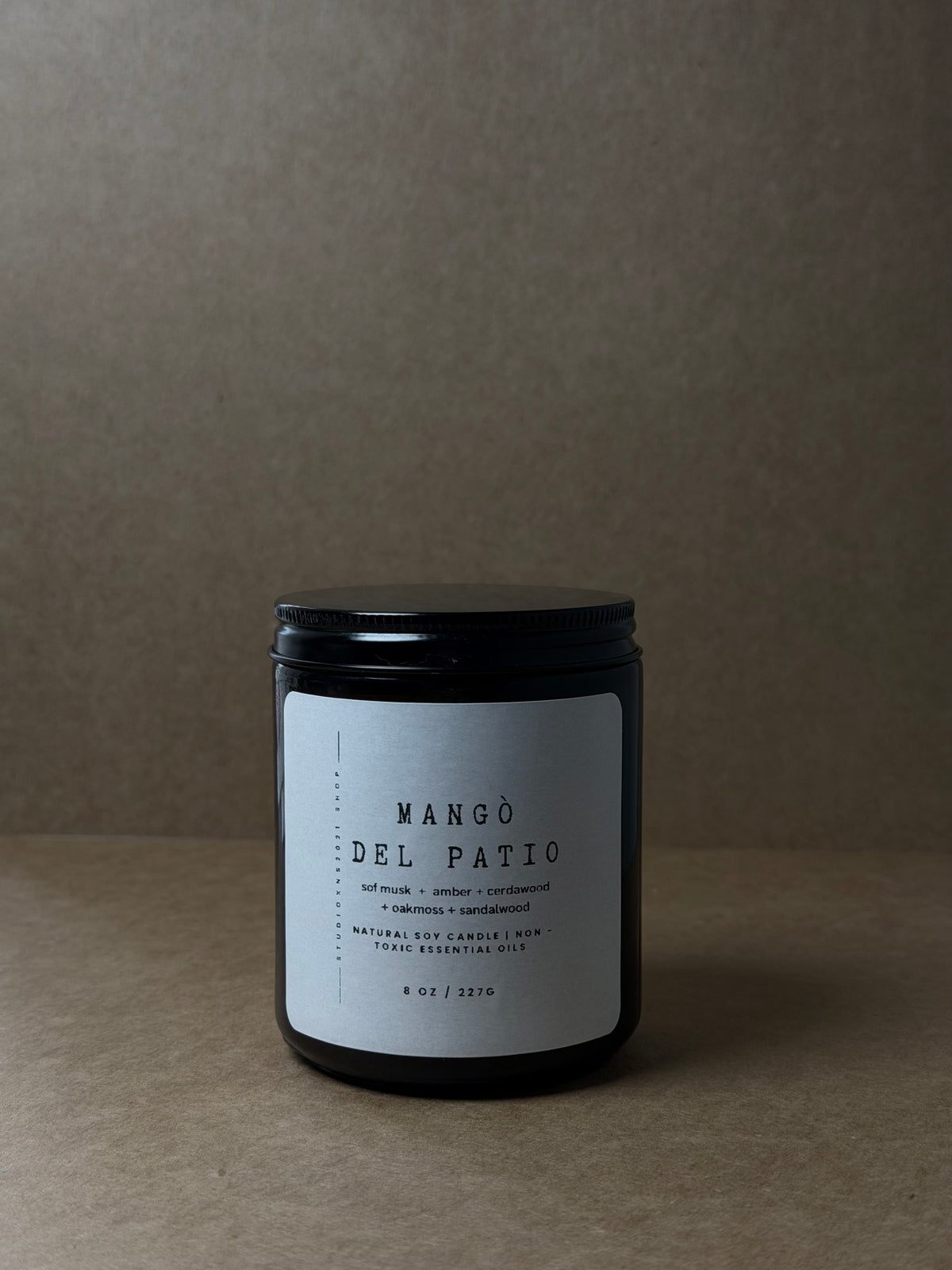 MANGÓ DEL PATIO  SOY WAX CANDLE