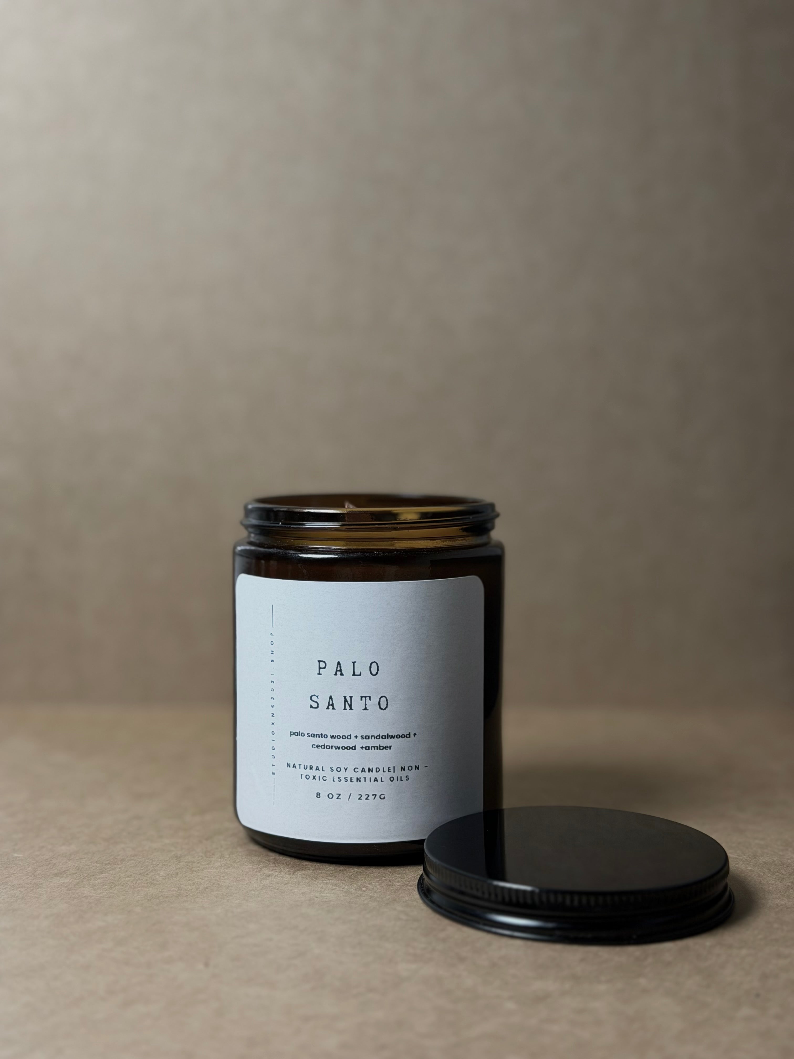 PALO SANTO SOY WAX CANDLE