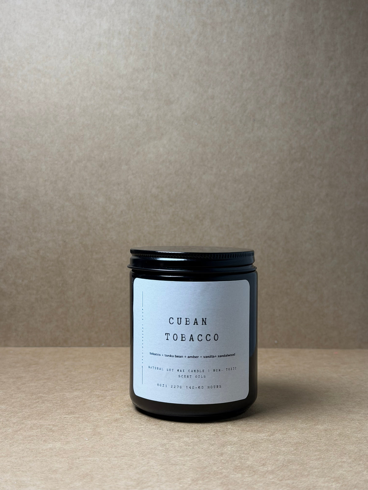 CUBAN TOBACCO SOY WAX CANDLE