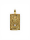 THE CHARIOT TAROT CARD NECKLACE