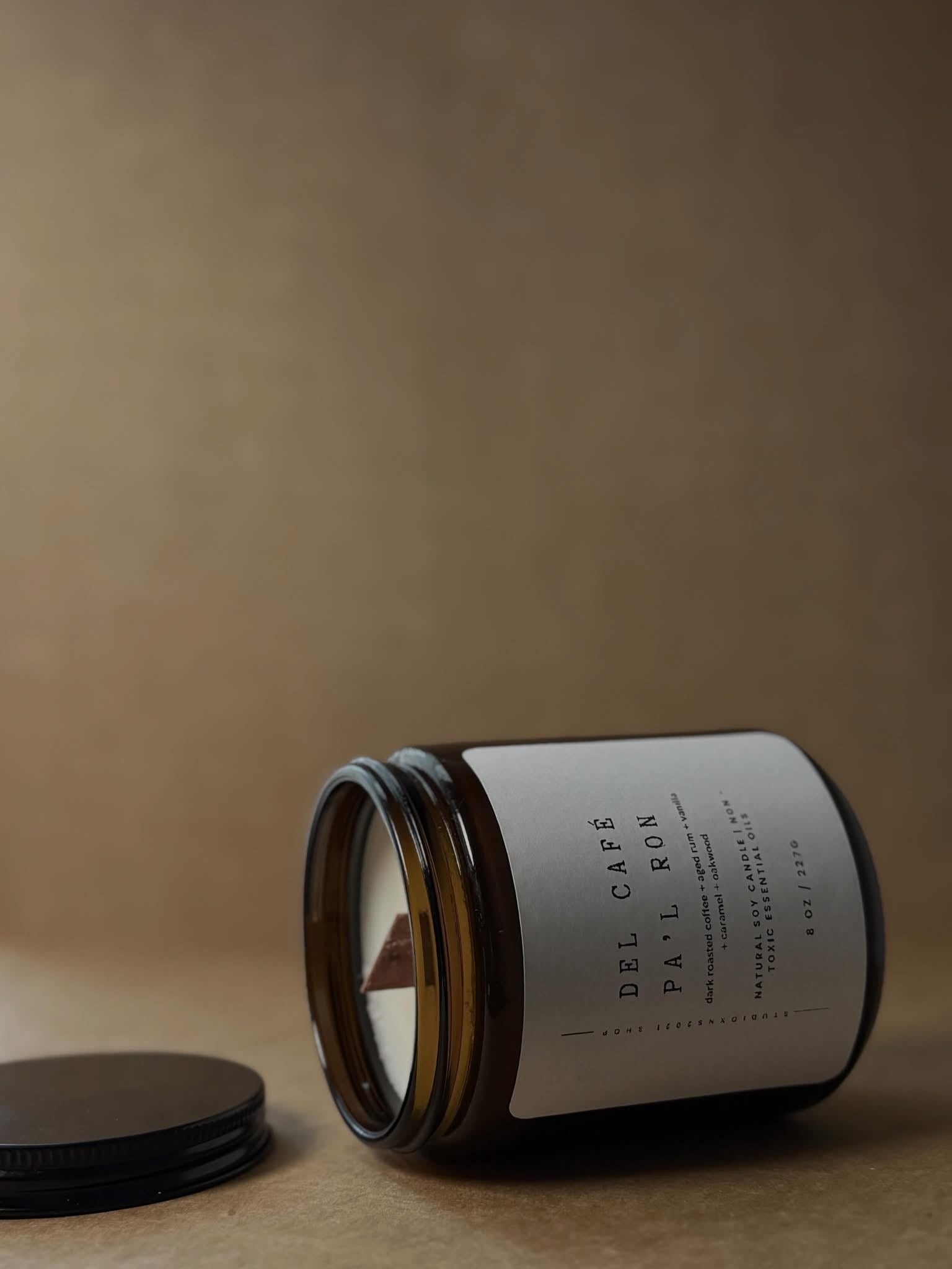 DE CAFÈ PAL’ RON SOY WAX CANDLE