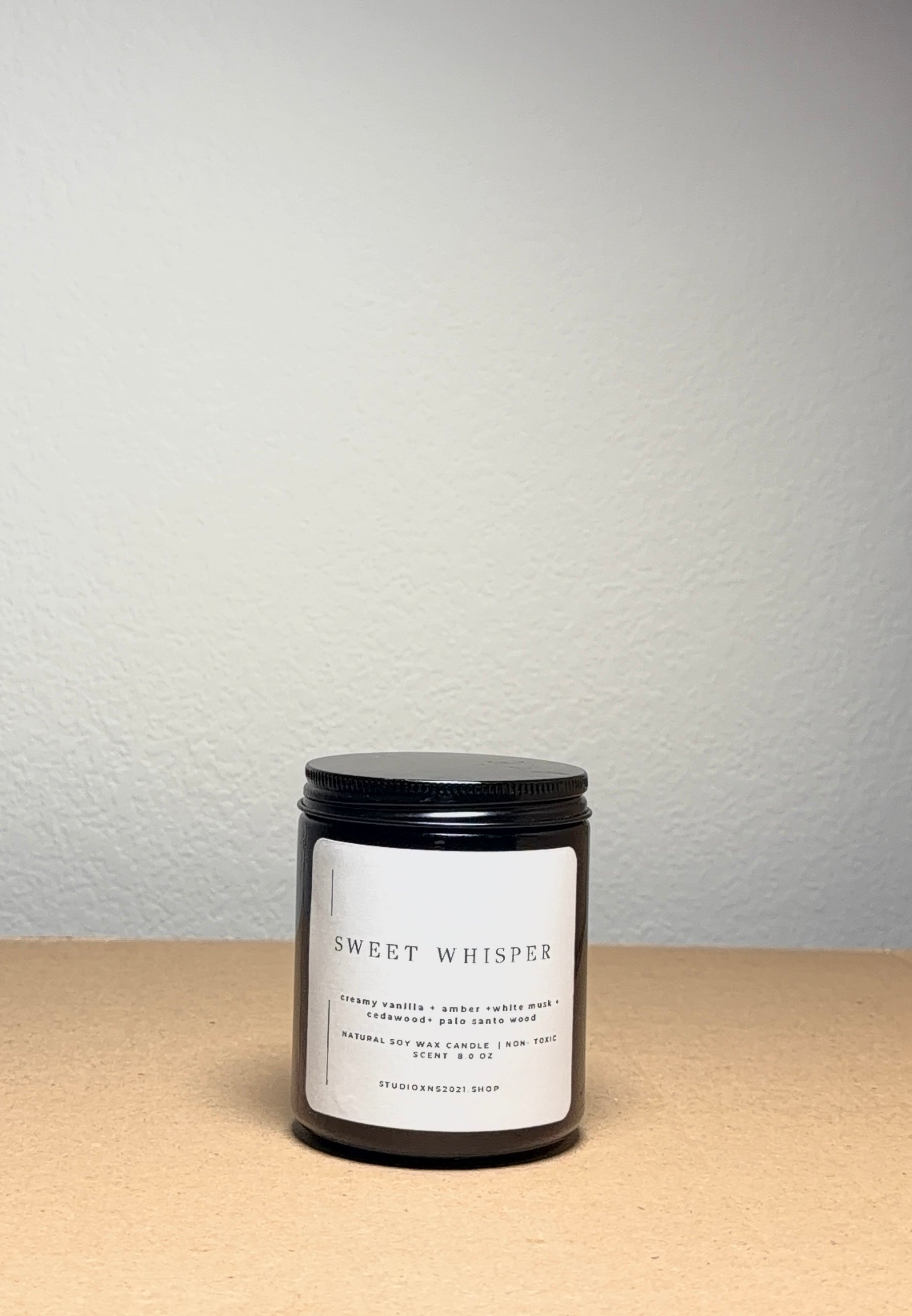 SWEET WHISPER  SOY WAX CANDLE