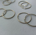 AURA HOOP EARRINGS