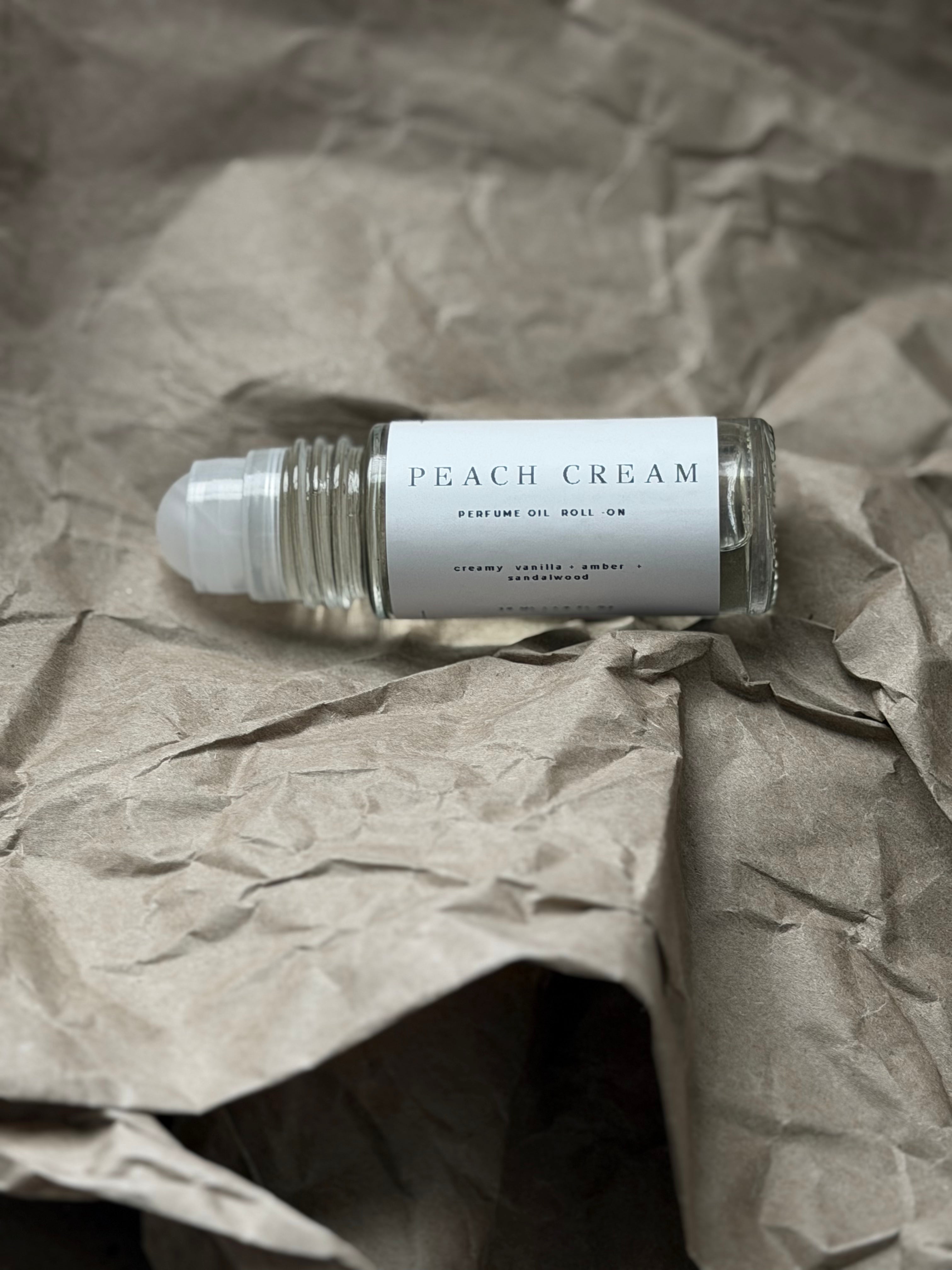 PEACH CREAM PERFUME ROLL - ON JUMBO