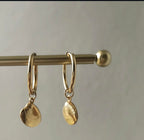 KAI  HUGGIE HOOP EARRINGS