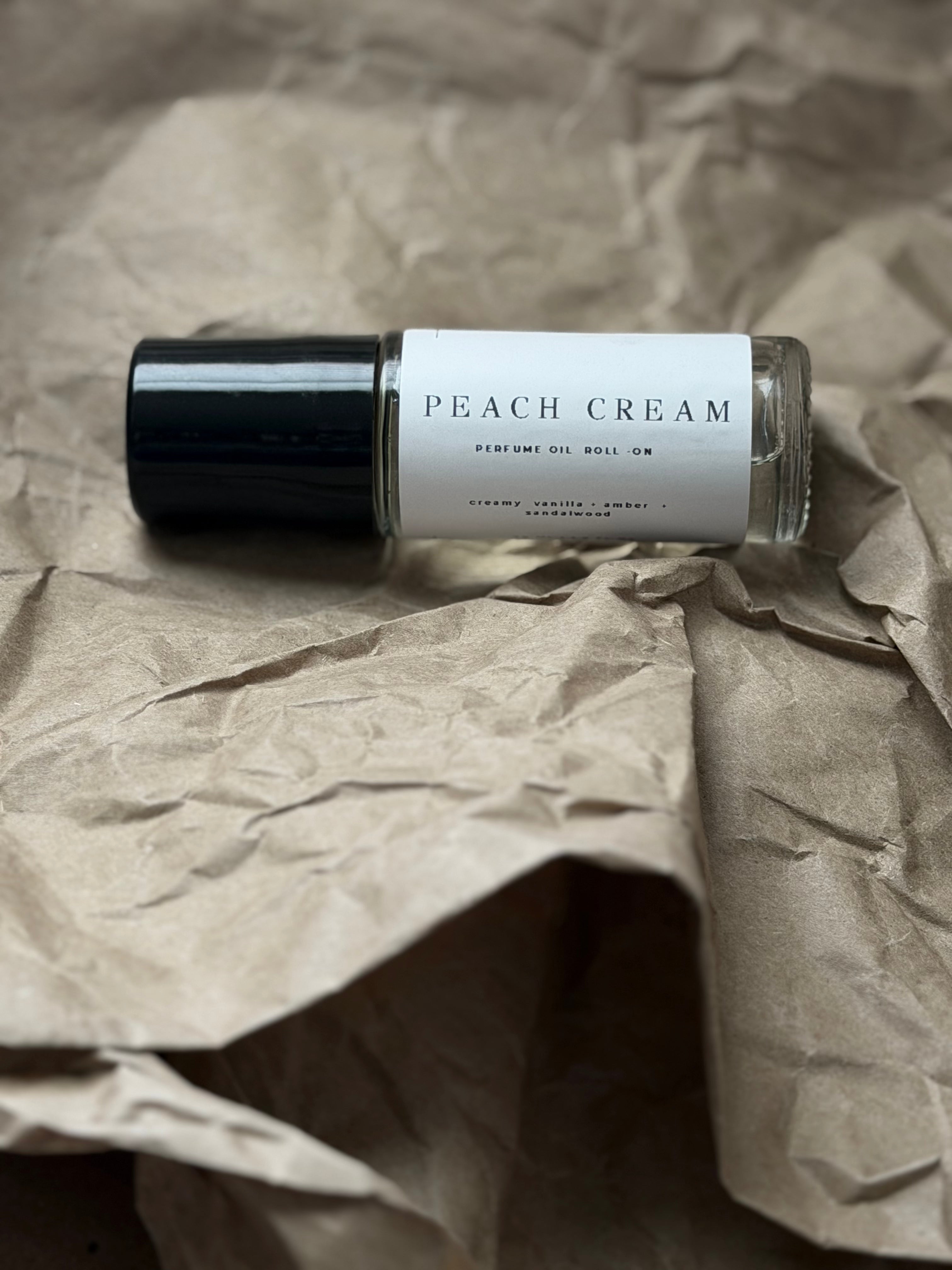 PEACH CREAM PERFUME ROLL - ON JUMBO