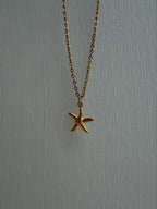GOLDEN SEA STAR NECKLACE