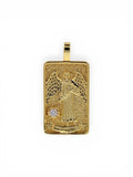 TEMPERANCE TAROT CARD NECKLACE