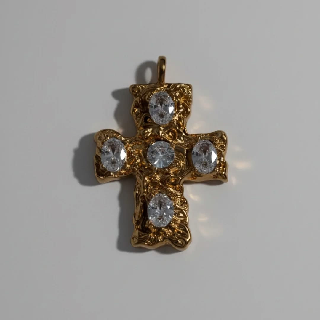 GOLD CHUNKY CHARM